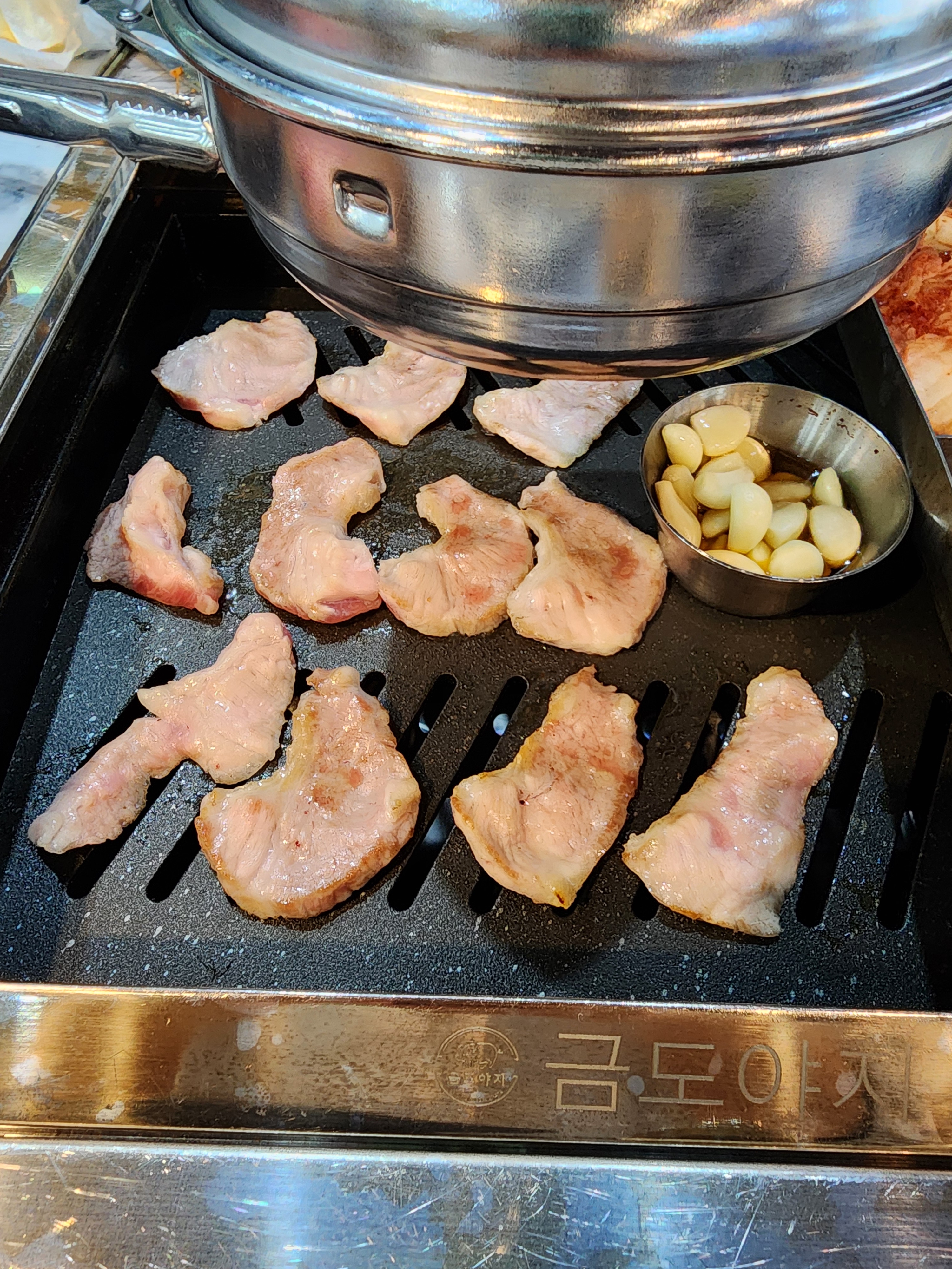 등심덧살을 우리 아들이 너무 너무 잘먹어요 - 인천 맛집 금도야지 루원시티본점