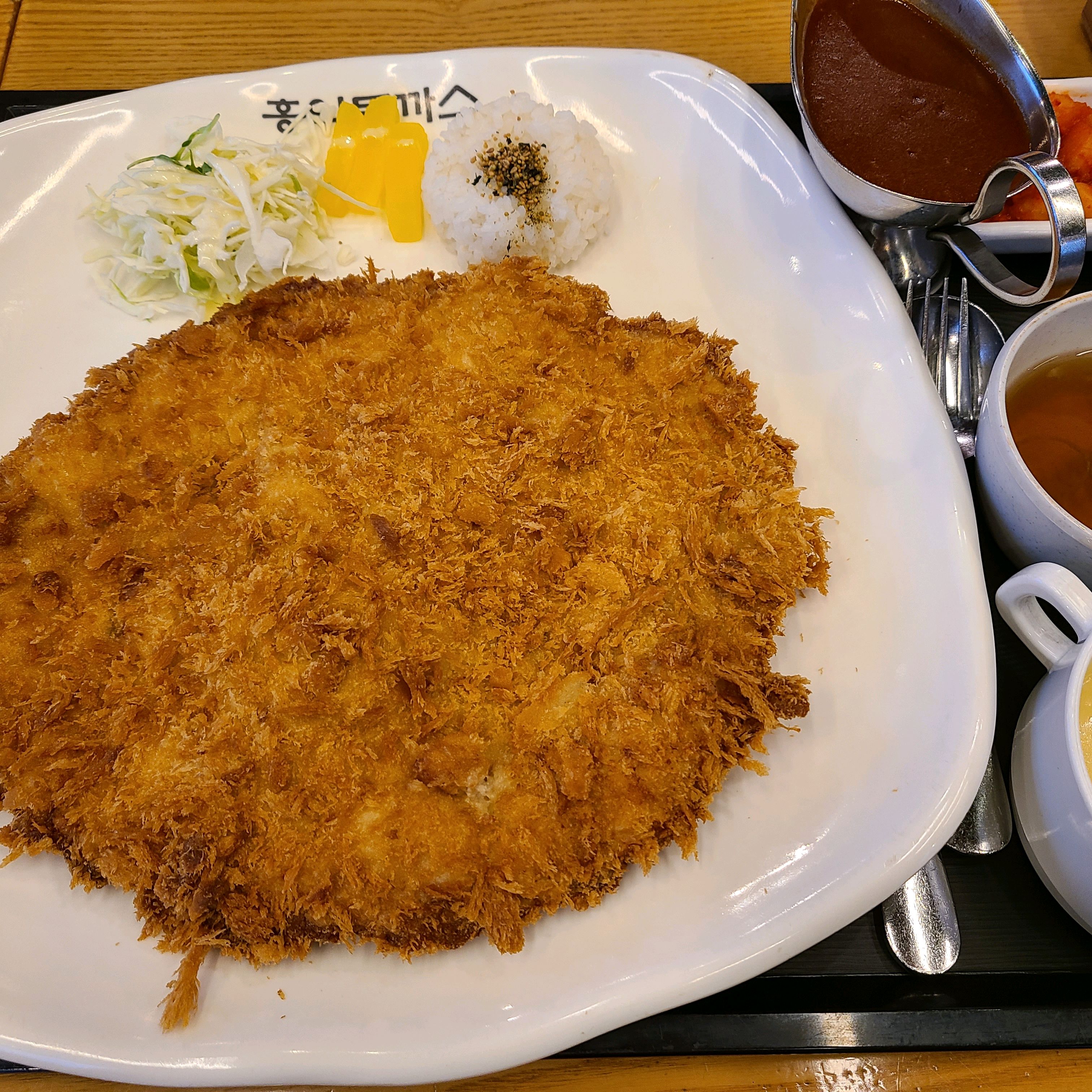 반야월역 근처 맛나는 돈까스는 - 대구 반야월 맛집 홍익돈까스 대구반야월점