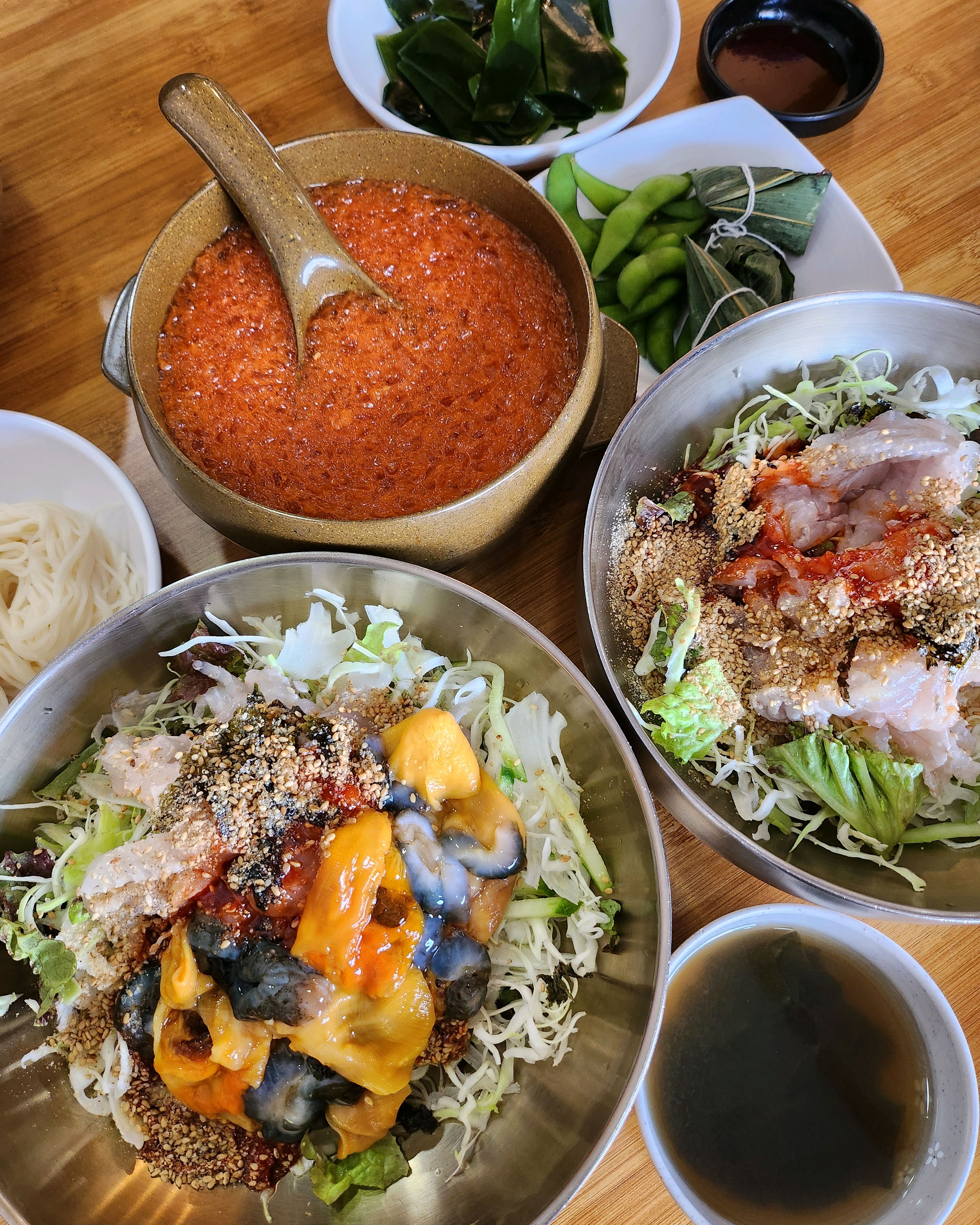 지나가면서 포항물회 간판에서 풍겨오는 포스에 방문해 보았어요 - 안양 맛집 포항물회