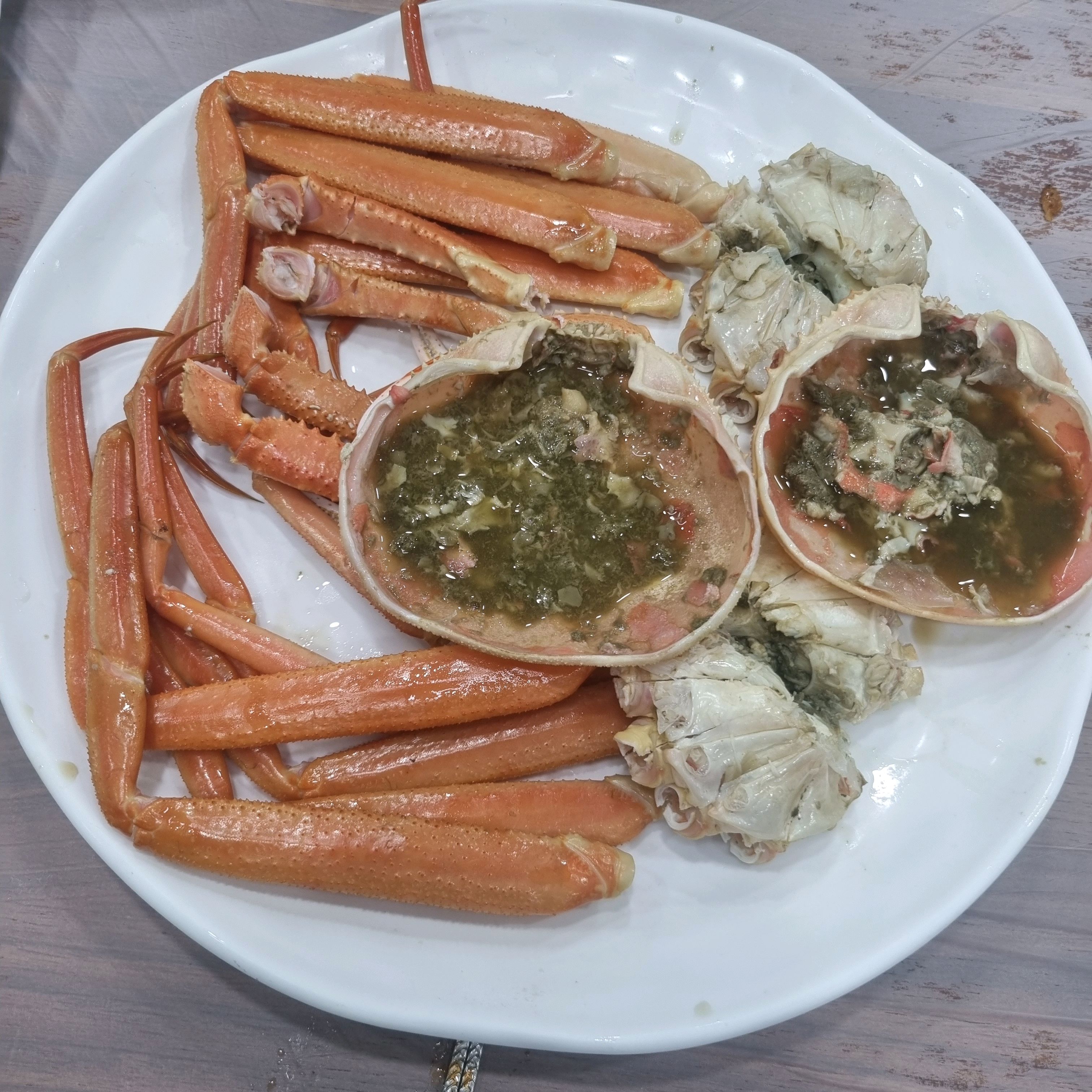 대게왕국 구성이 너무 좋아요 - 삼척항 맛집 대게왕국