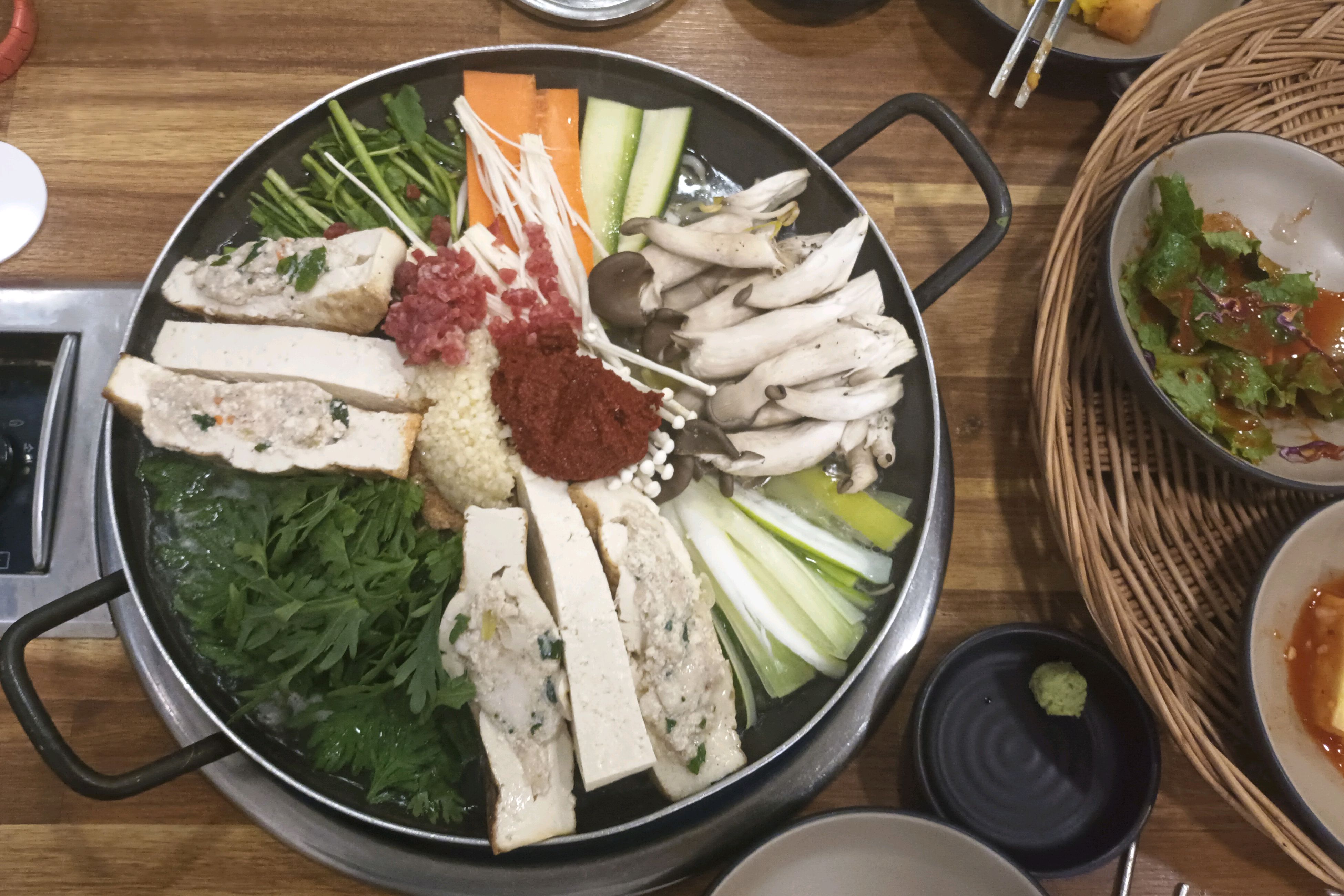 두부전골 담백하고 맛있어요 - 대전 맛집 매봉식당 계족산본점