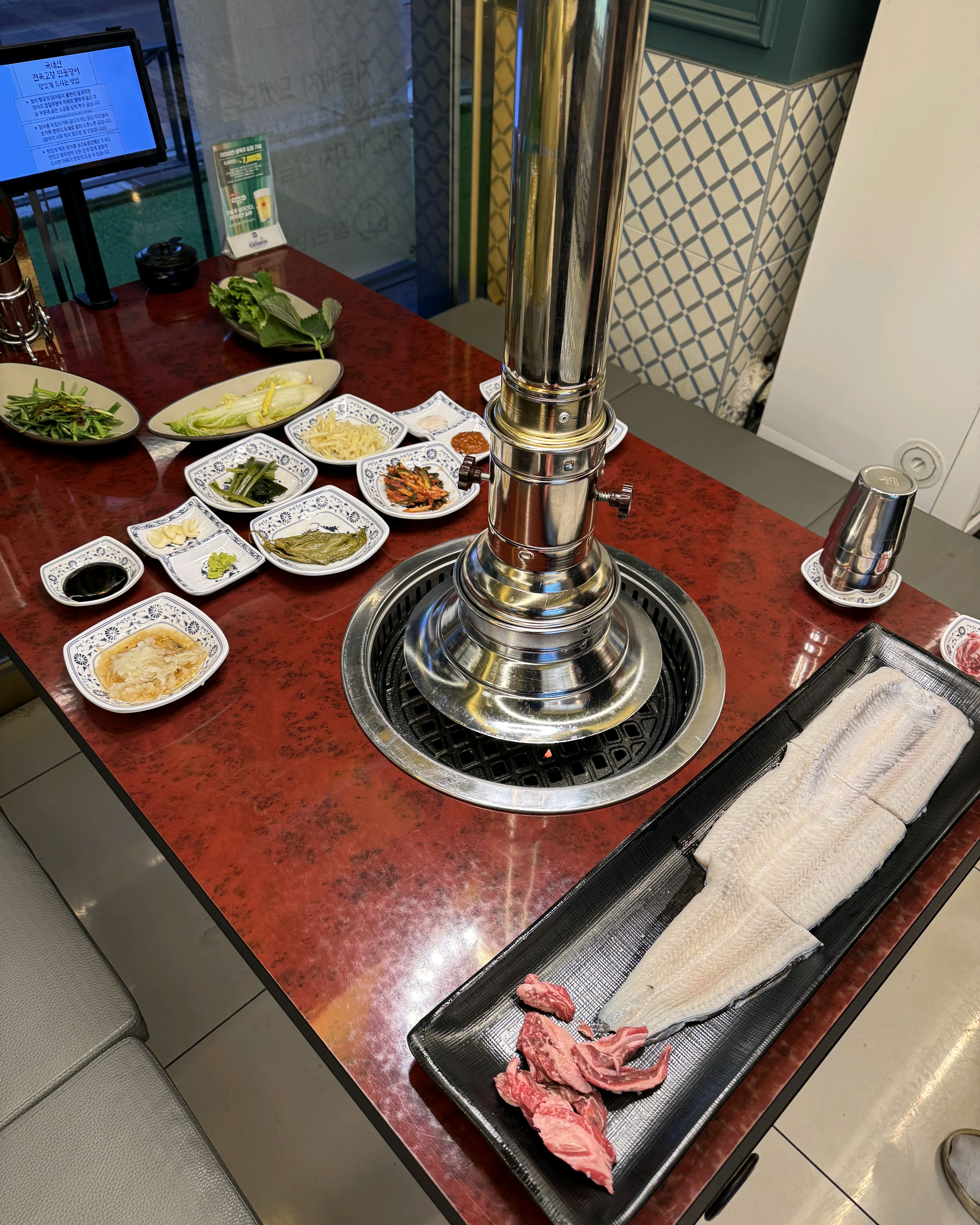 장어가튼실하고 맛있네요 사장님도 친절하시고 - 불당동 맛집 장리연 숯불장어