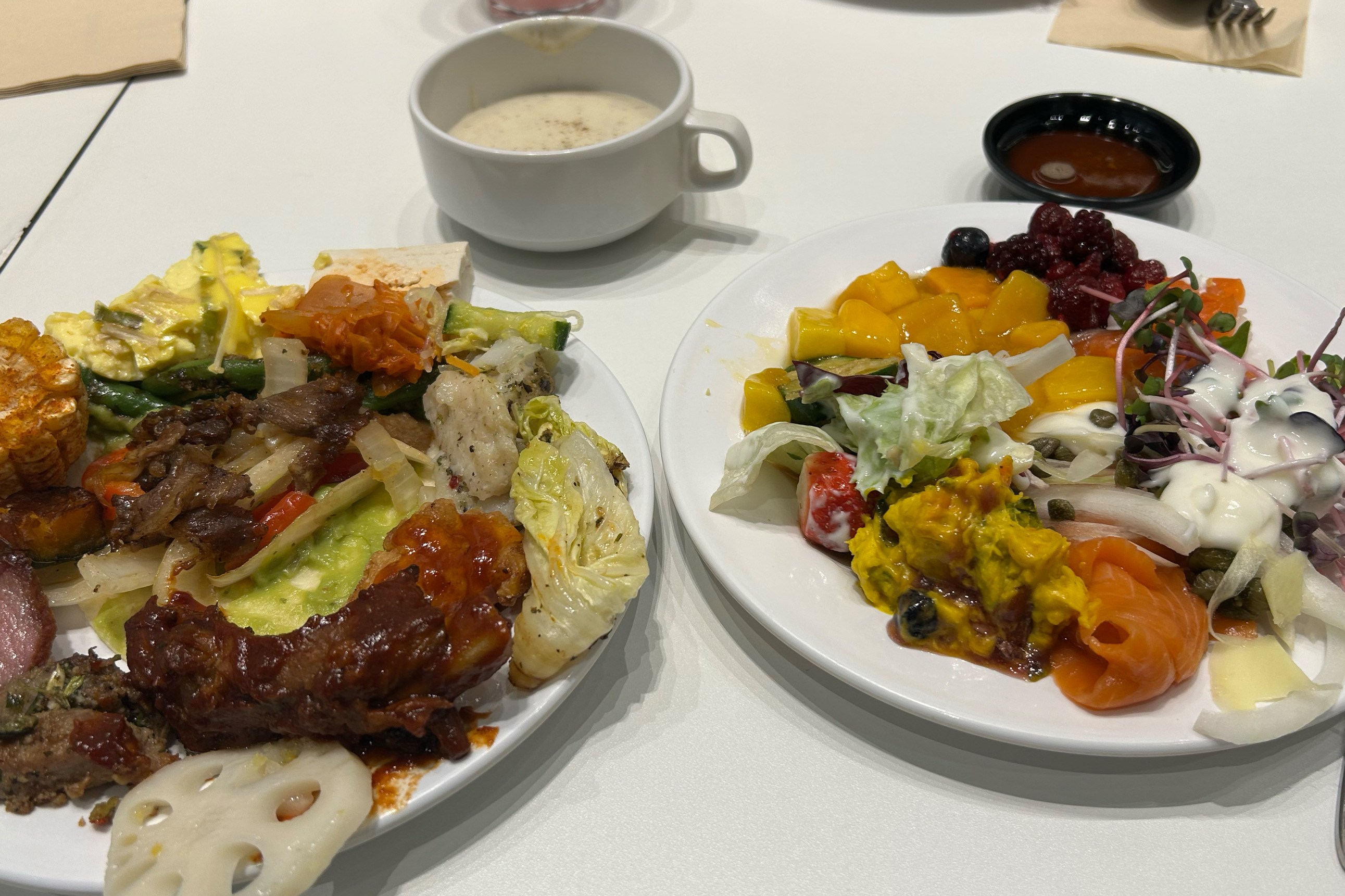 딸기축제가 끝나기 전에 한번 더 가보자 해서 간 건데 - 기흥 맛집 애슐리퀸즈 AK기흥점
