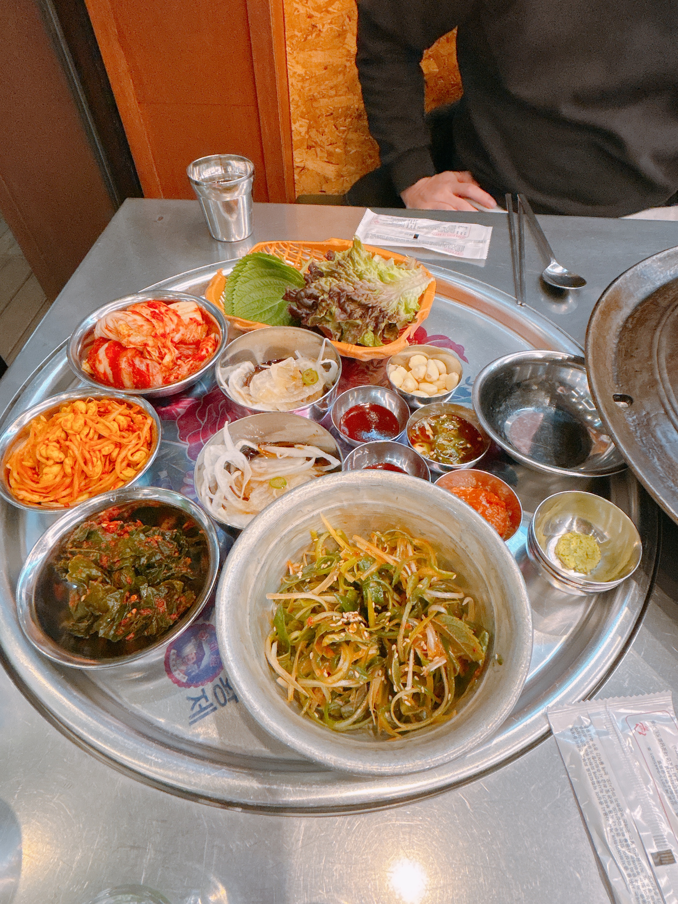 직접구워주는게 너무 편했고 같이 곁들여먹는 구성도 너무 좋았어요 ㅎㅎ - 구월동 맛집 목구멍 인천구월점