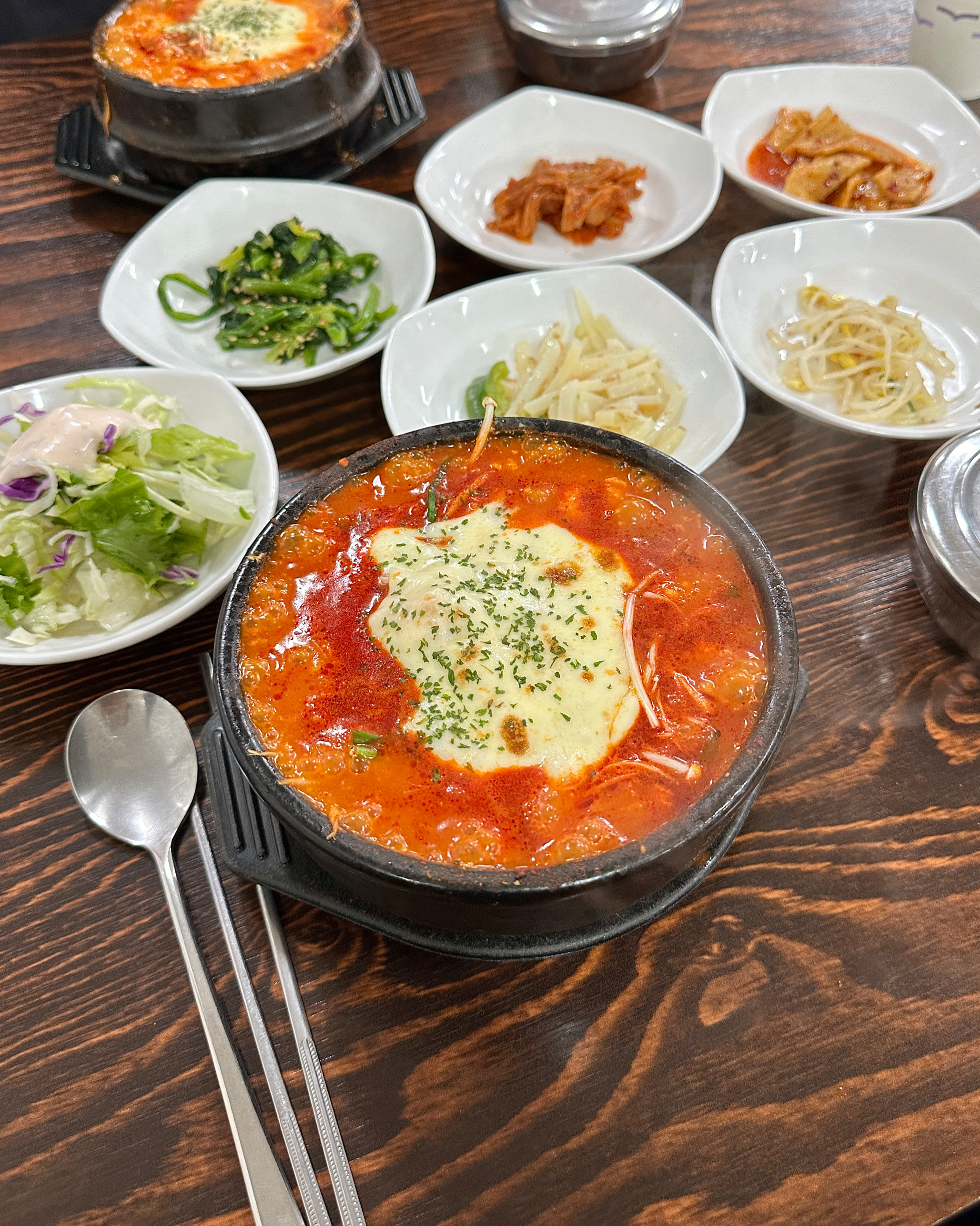 강릉오면 먹어야 한다는 최일순 짬뽕순두부집!! 기대 만땅하고 먹었는데도 맛있었어요~ 치즈 