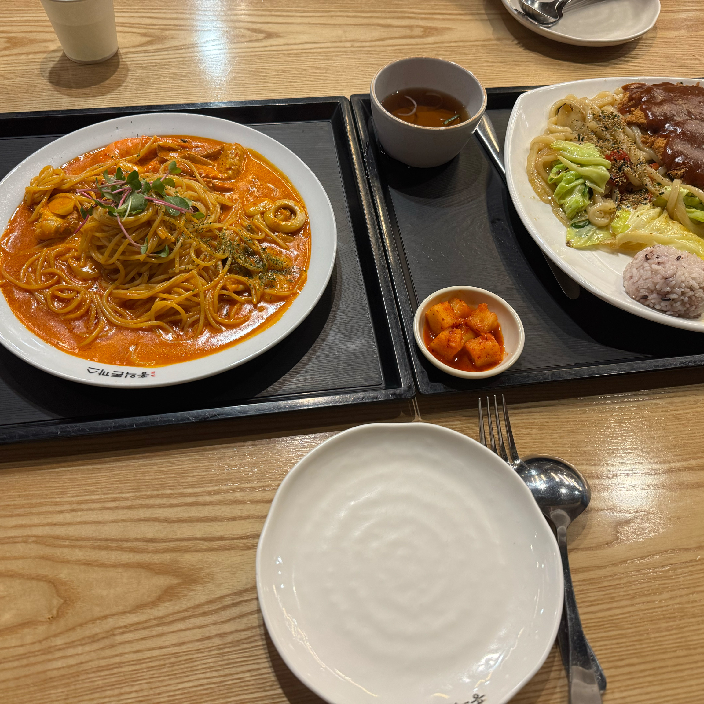 한강 갱~!~! - 광주 상무지구 맛집 홍익돈까스 광주상무점