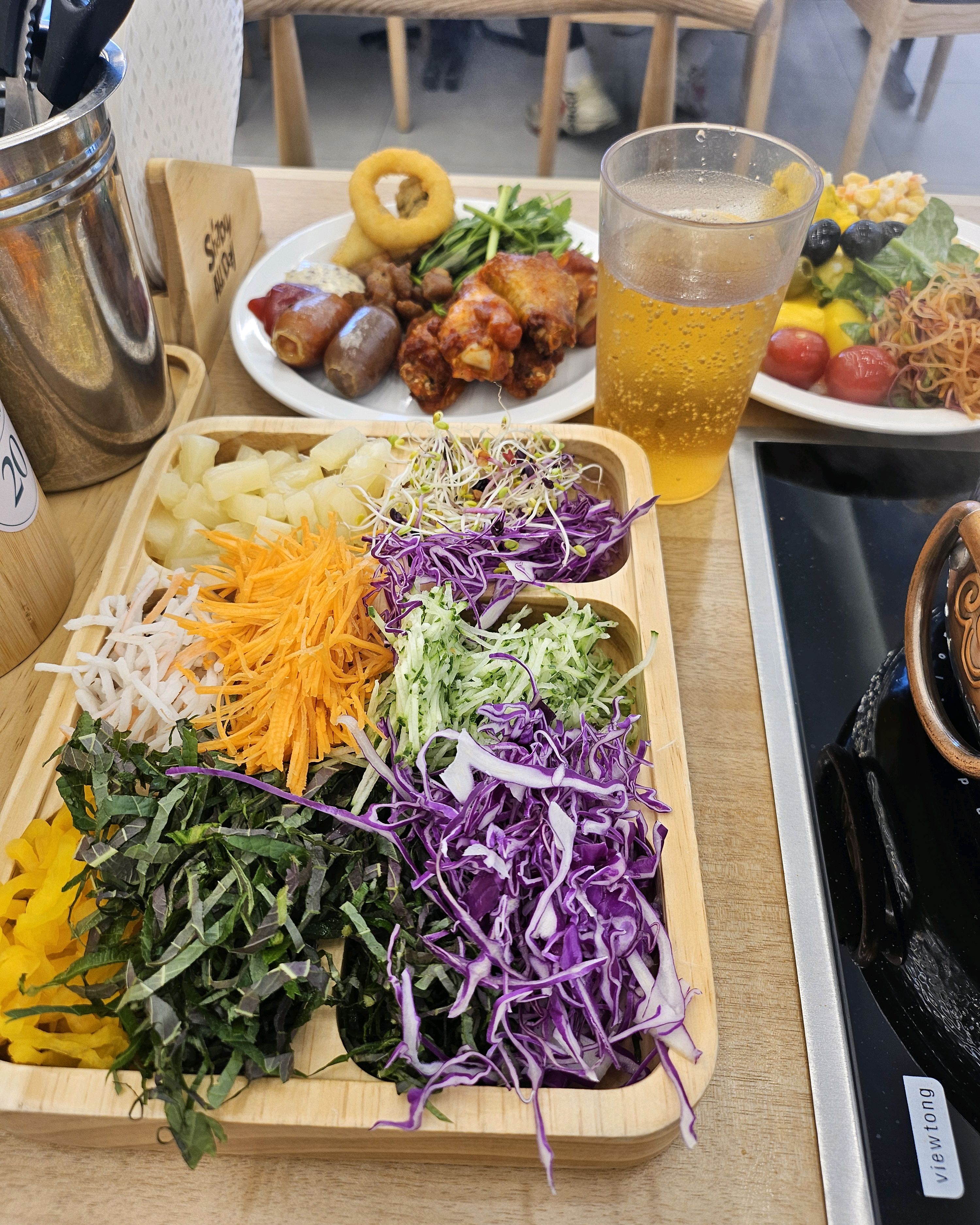 점심먹으러 언니랑 샤브집찾다 샤브올데이 다녀왔어요~ - 대구 상인동 맛집 샤브올데이 대구상인점