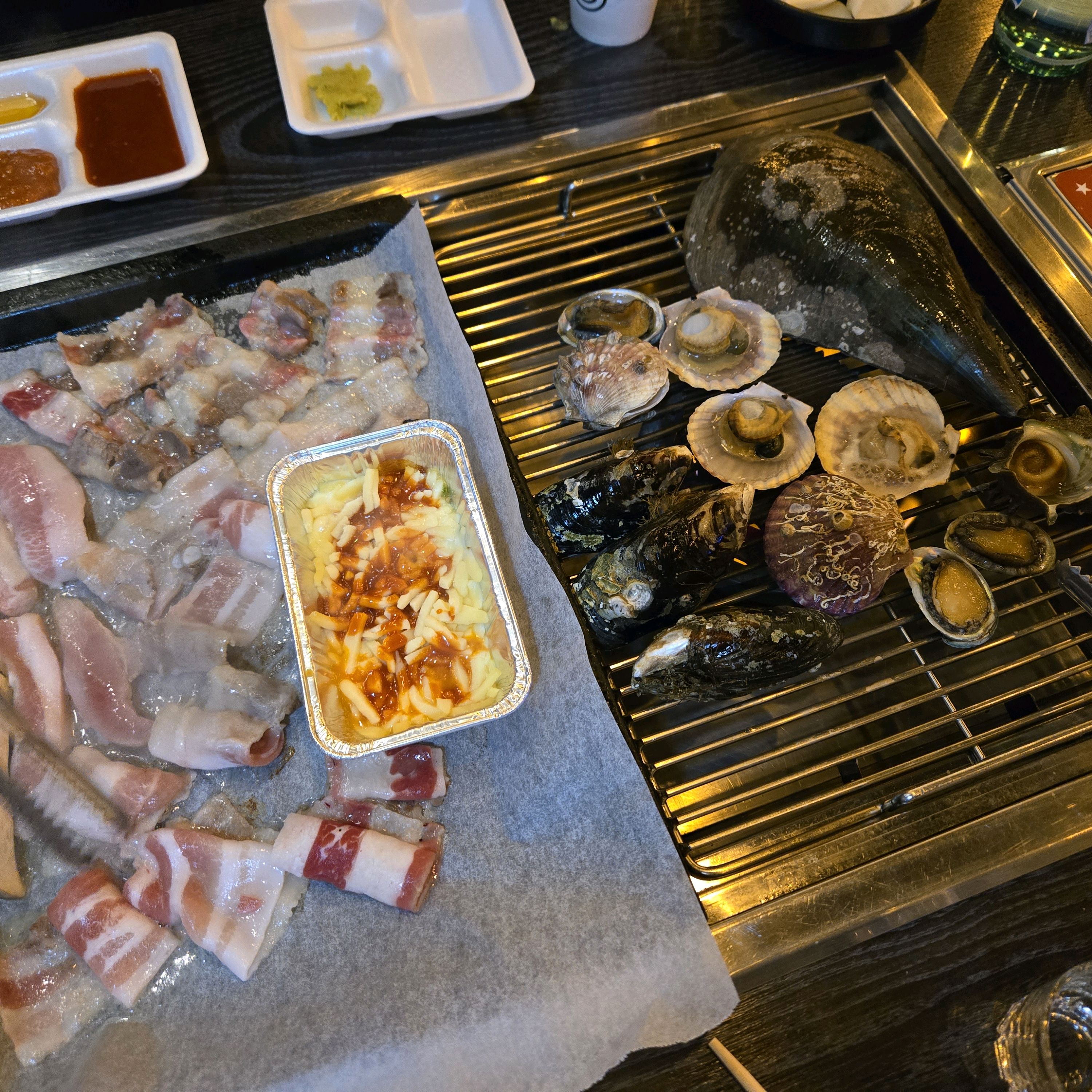 오랜만에 갔더니 너무 실망입니다 - 불당동 맛집 영광조개구이 무한리필 천안불당점