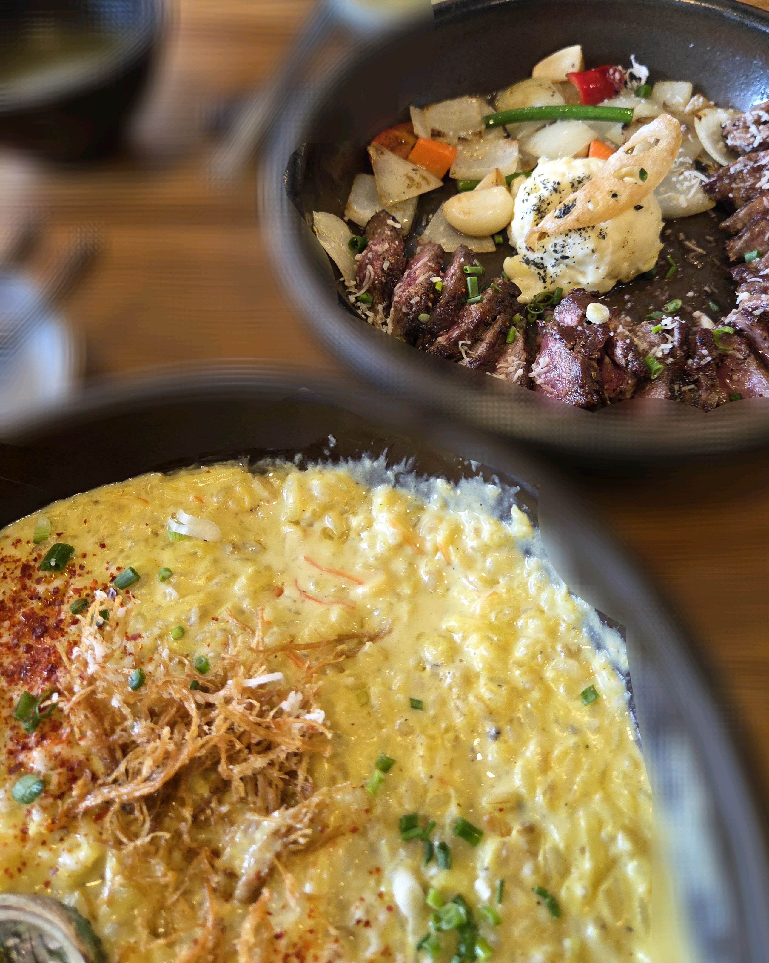 색다른 매뉴라 신기했어요. 미역국도 맛있었어요. 그런데 웨이팅 있으니 주말에는 대기 생각하