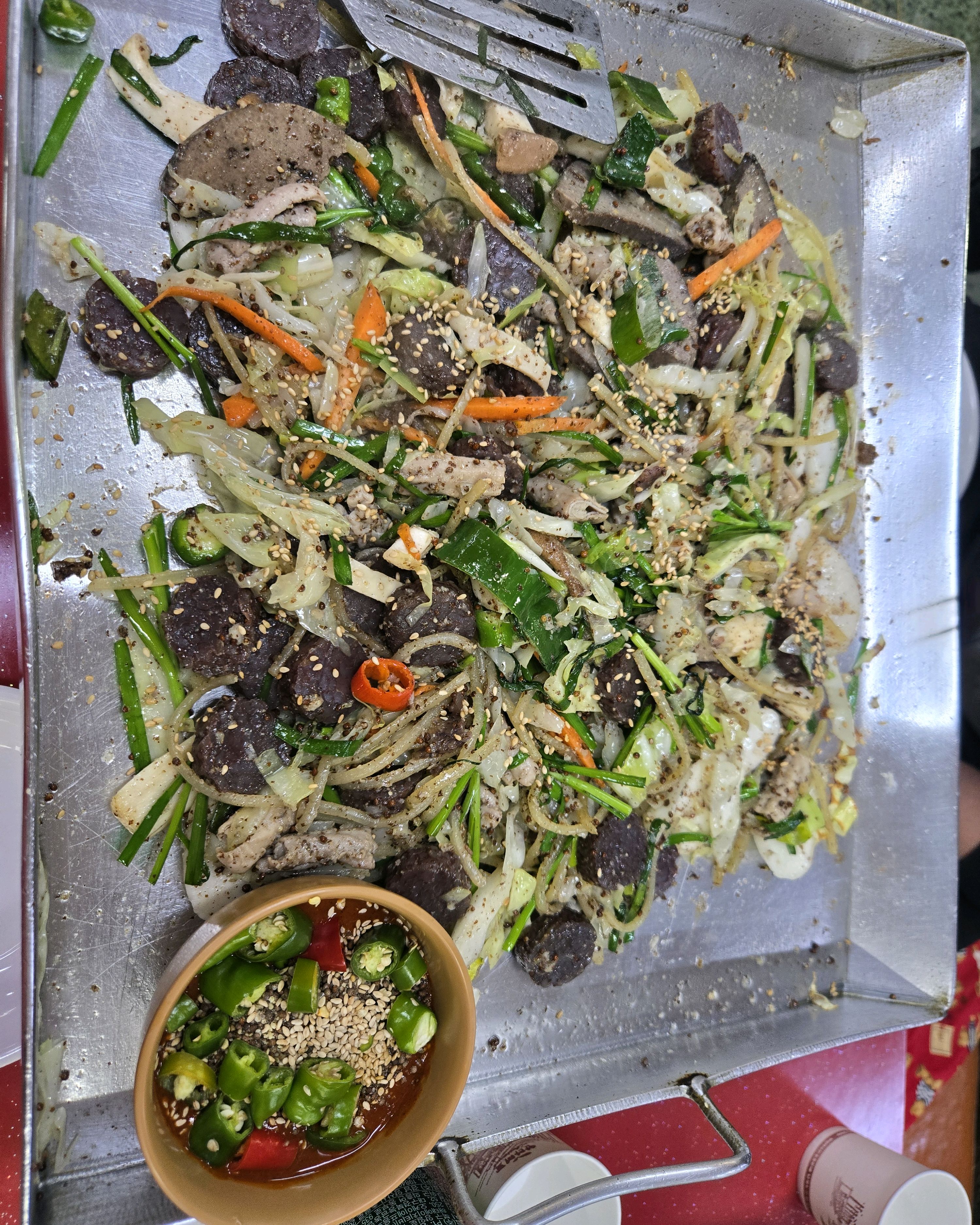 신림역 맛집 민속순대타운 별장 내돈내산 찐 리뷰 일기