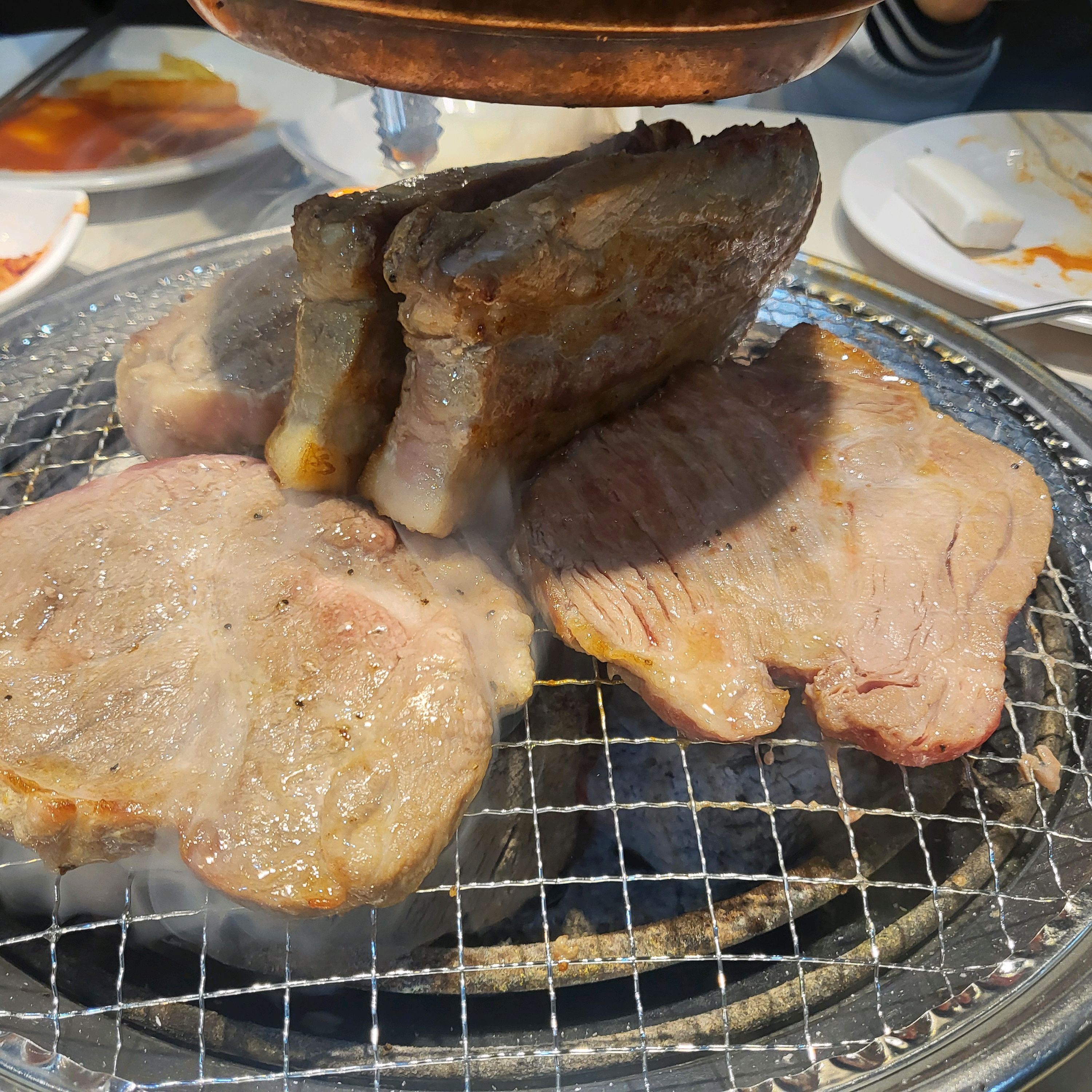 두번째방문인데, 직원들 친절하고, 맛도 좋고 , 오늘도 배불리 맛나게 먹고갑니다!!^^ - 묵동 맛집 명륜진사갈비 묵동점