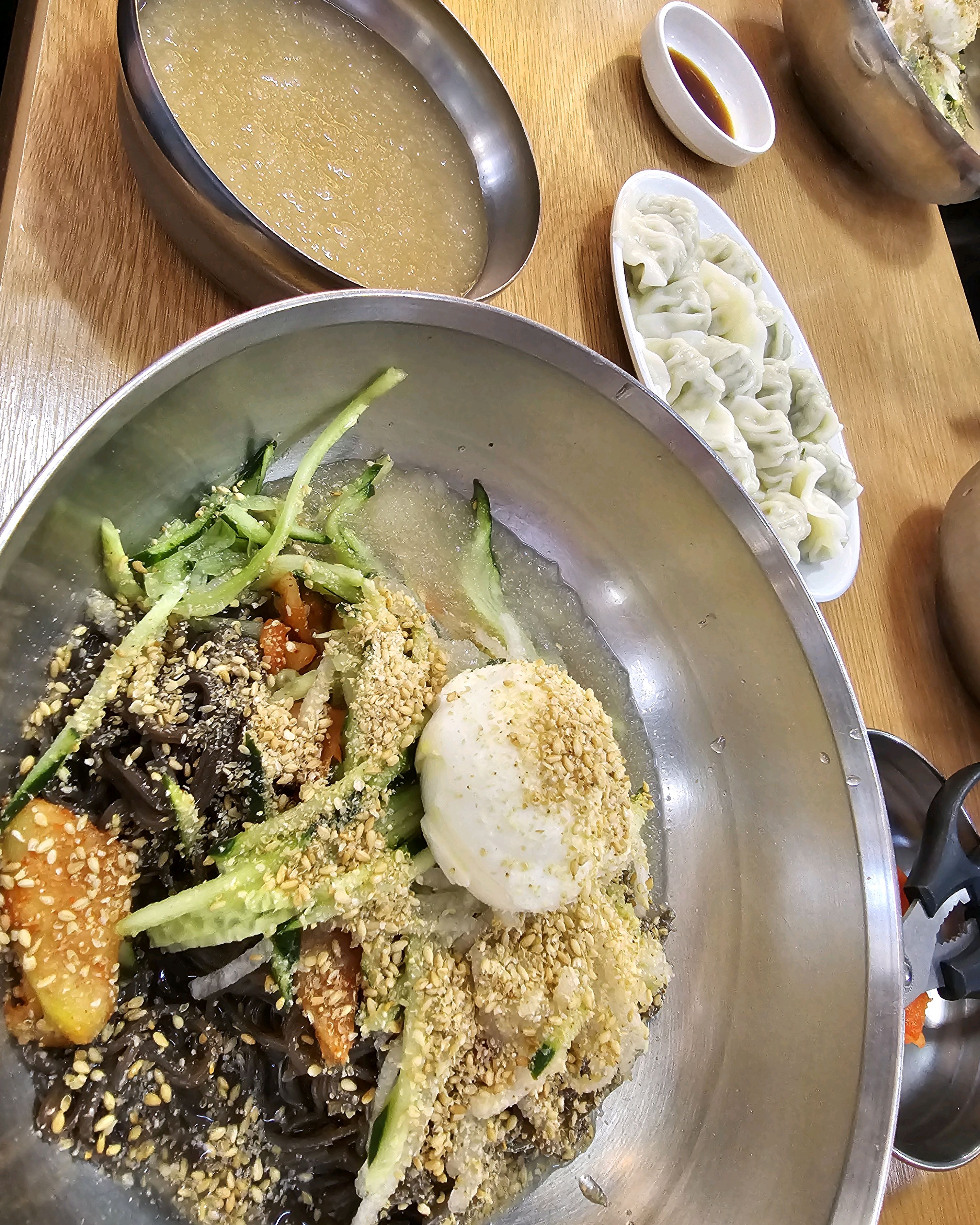 양이 적어졌음 - 인천 맛집 별미칡냉면원조