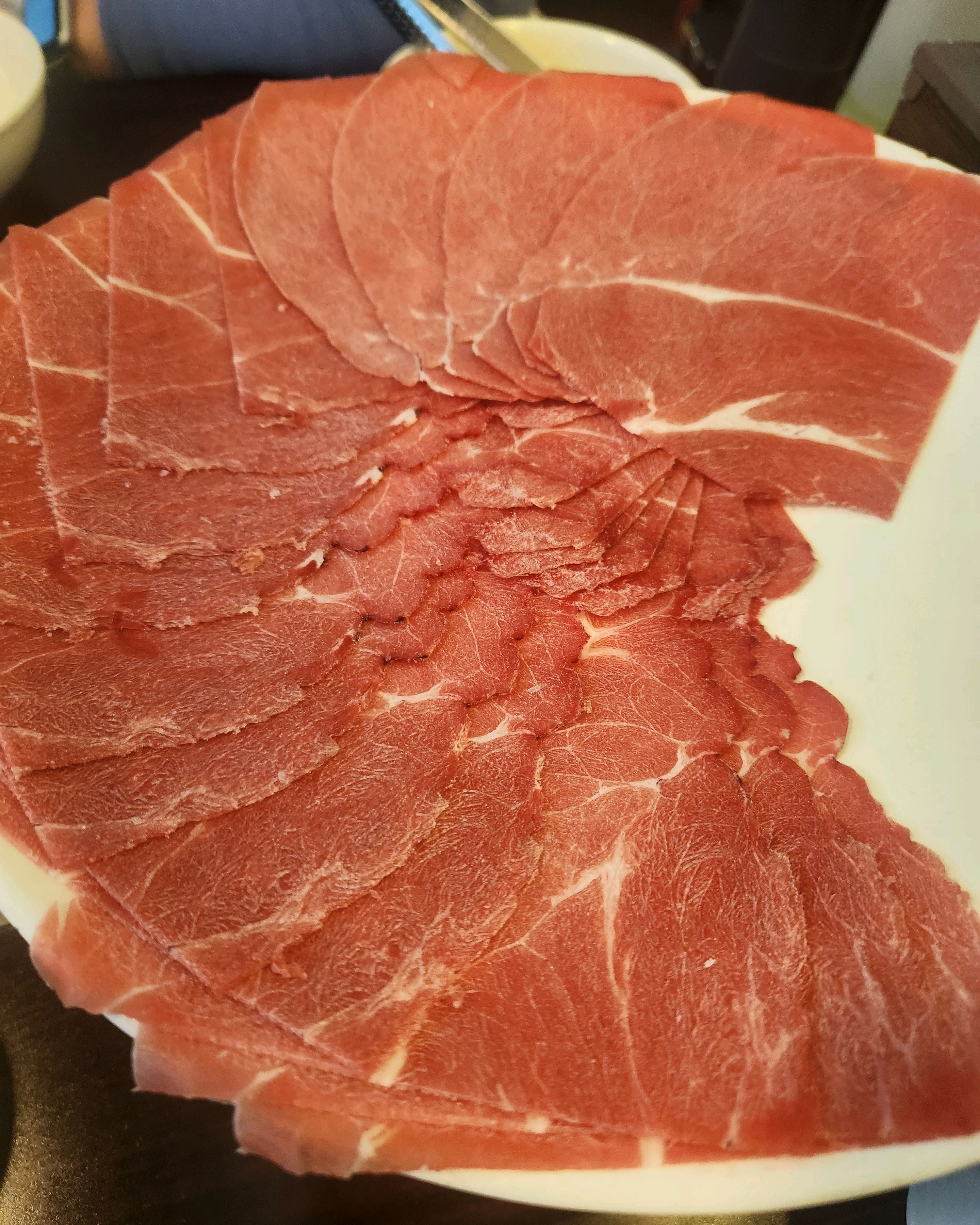 냄비가 작아서 그런가 푹 퐁당이 안됨 - 권선동 맛집 등촌샤브칼국수 올림픽공원점