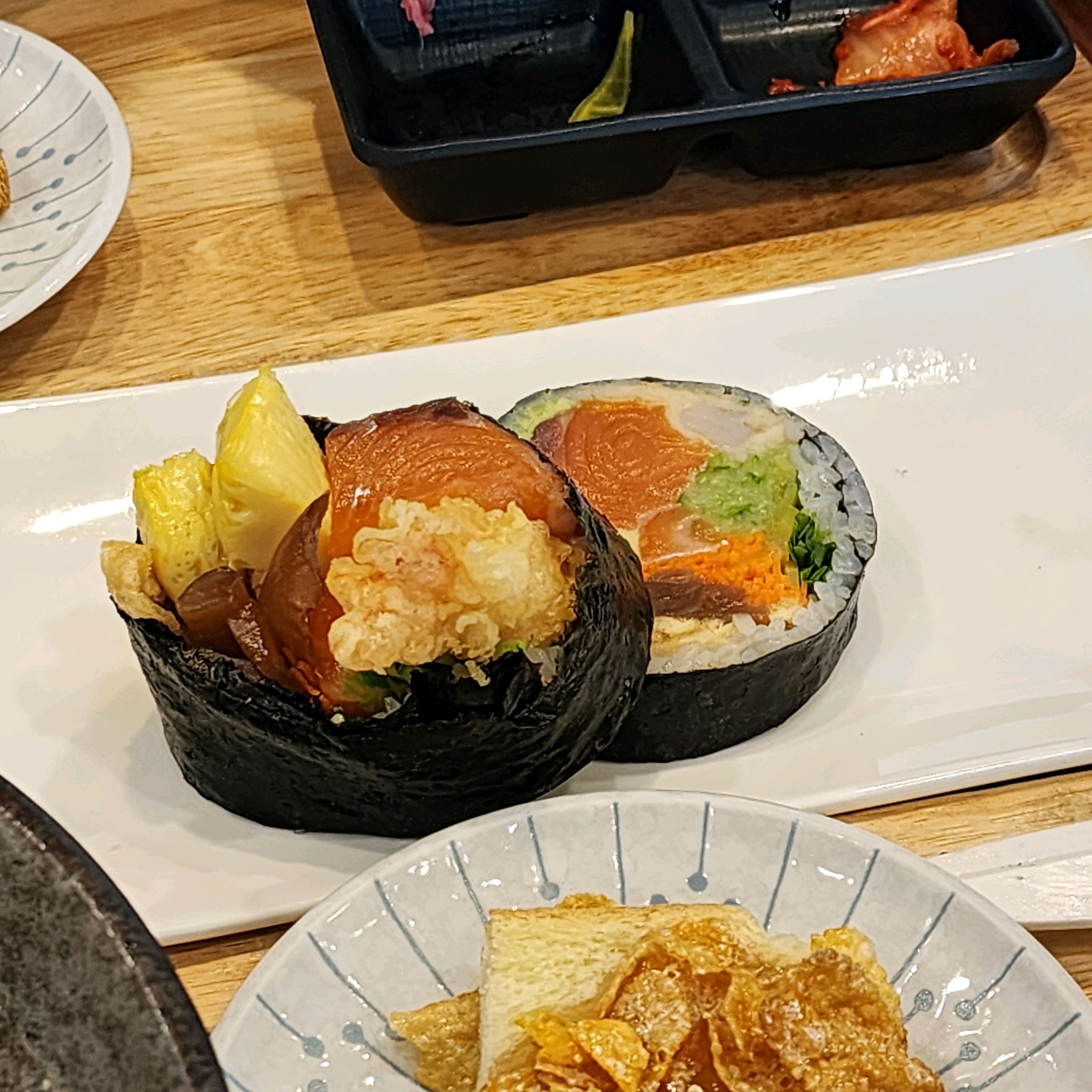 붓카케 먹엇는데 면빨 쫄깃해서 깜짝 놀랐어요 - 제주 맛집 한라미담우동