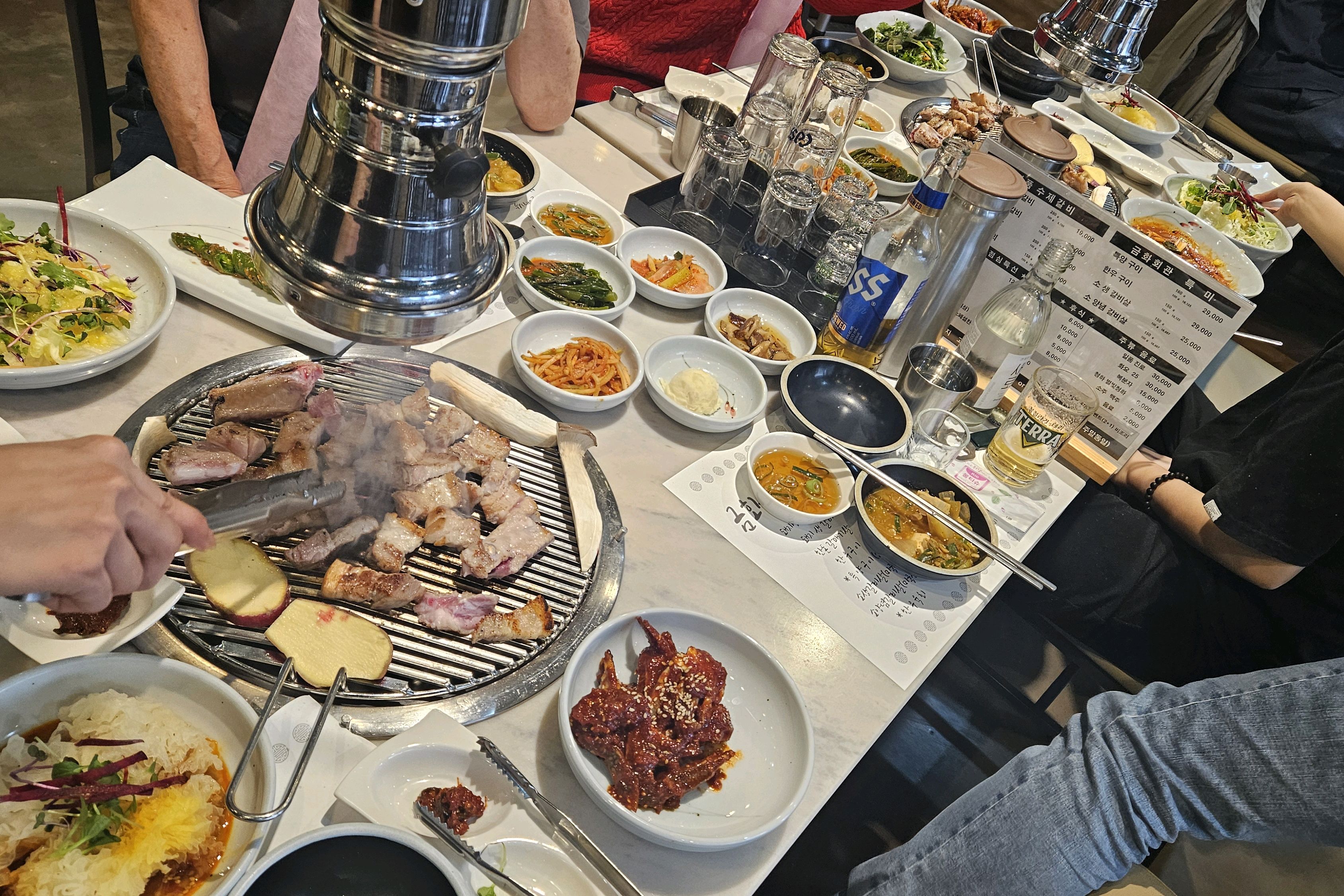 돼지생갈비 넘 맛있어요~ - 불당동 맛집 금화회관 수제갈비