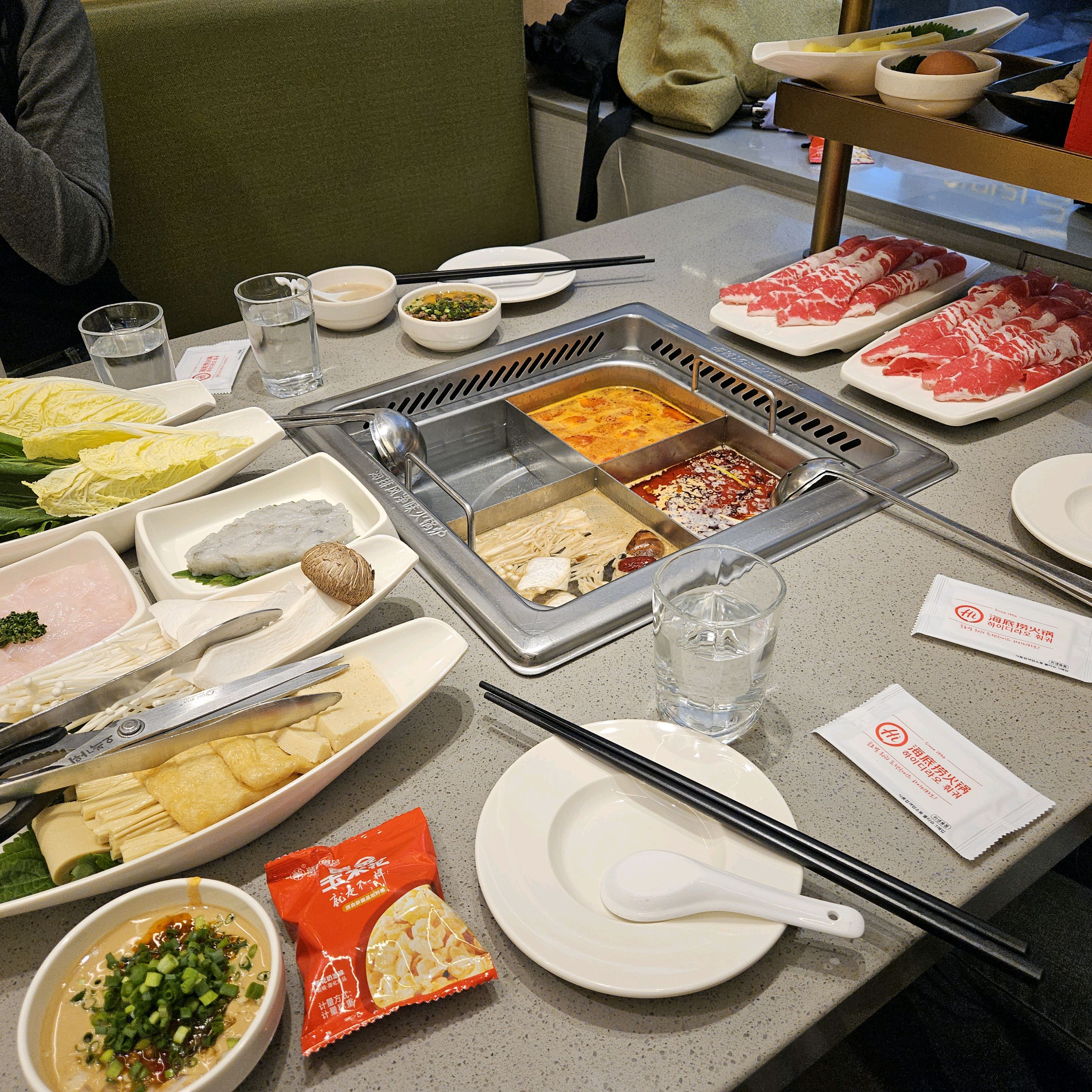 우리 딸랑구가 엄청 좋아하는 메뉴입니다. - 명동 맛집 하이디라오 명동점