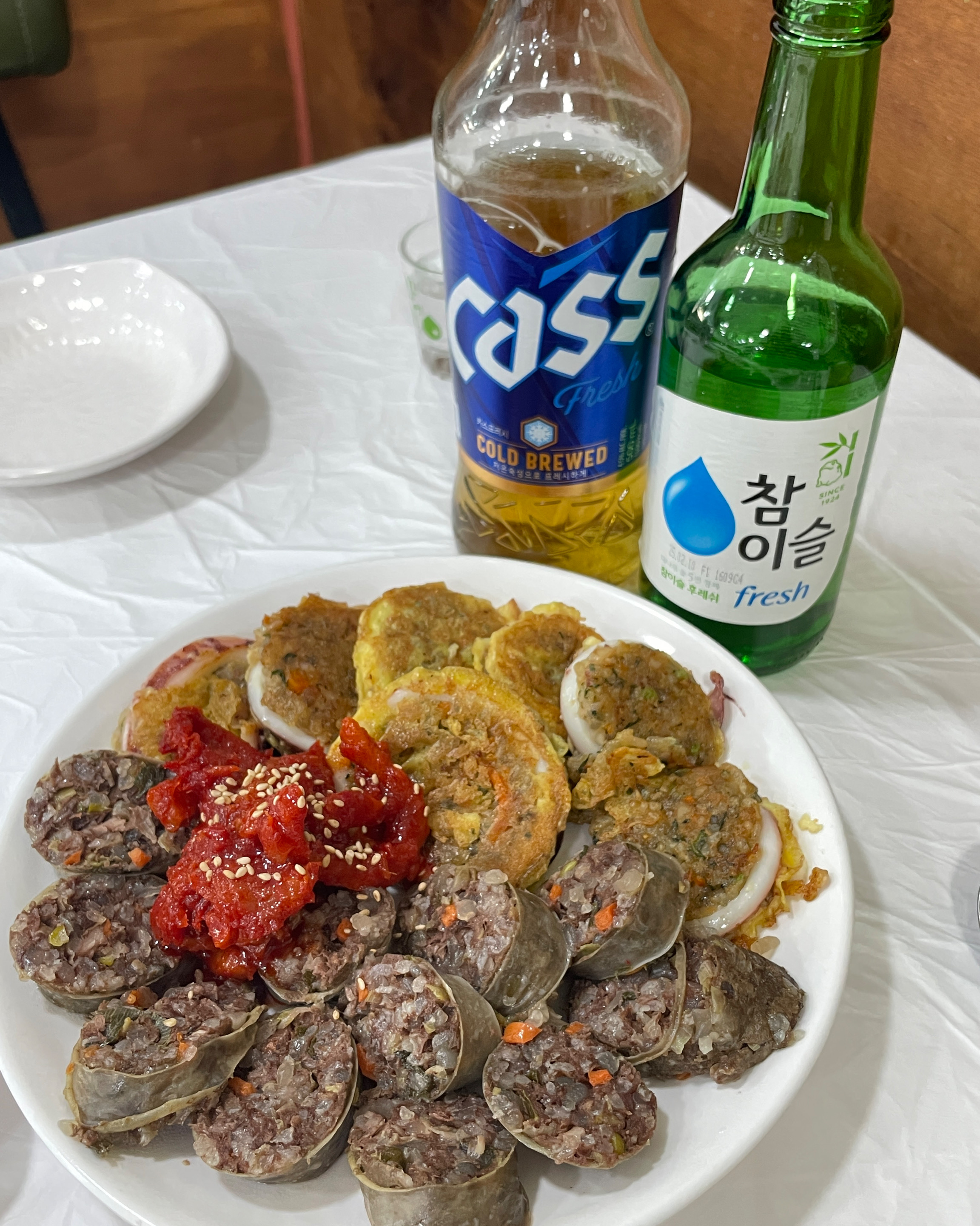 술이 술술 들어가요~ - 아바이마을 맛집 아바이마을고원
