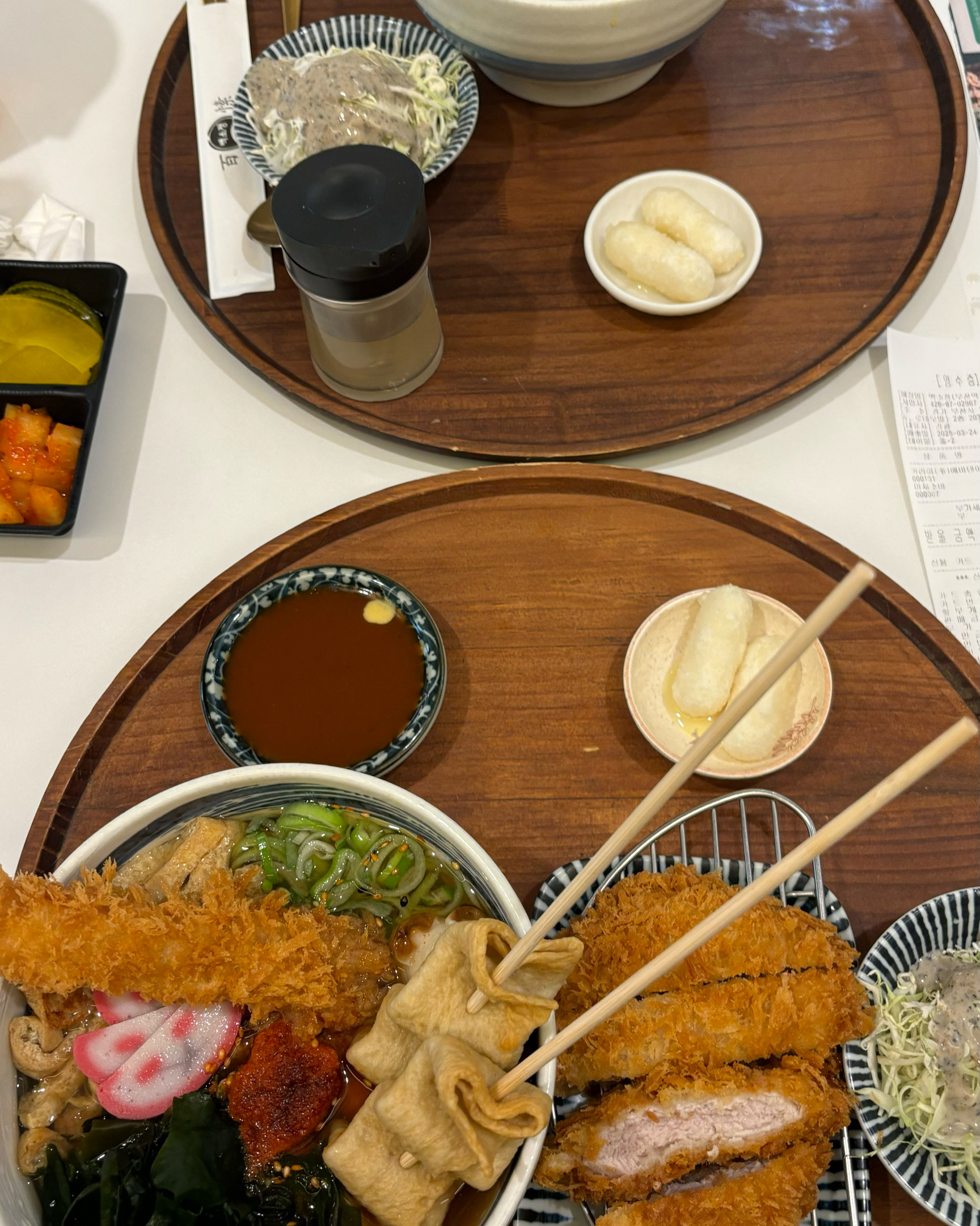우동이 따뜻하고 음식도 금방 나와서 너무 좋았어요! - 부천역 맛집 백소정 부천역점