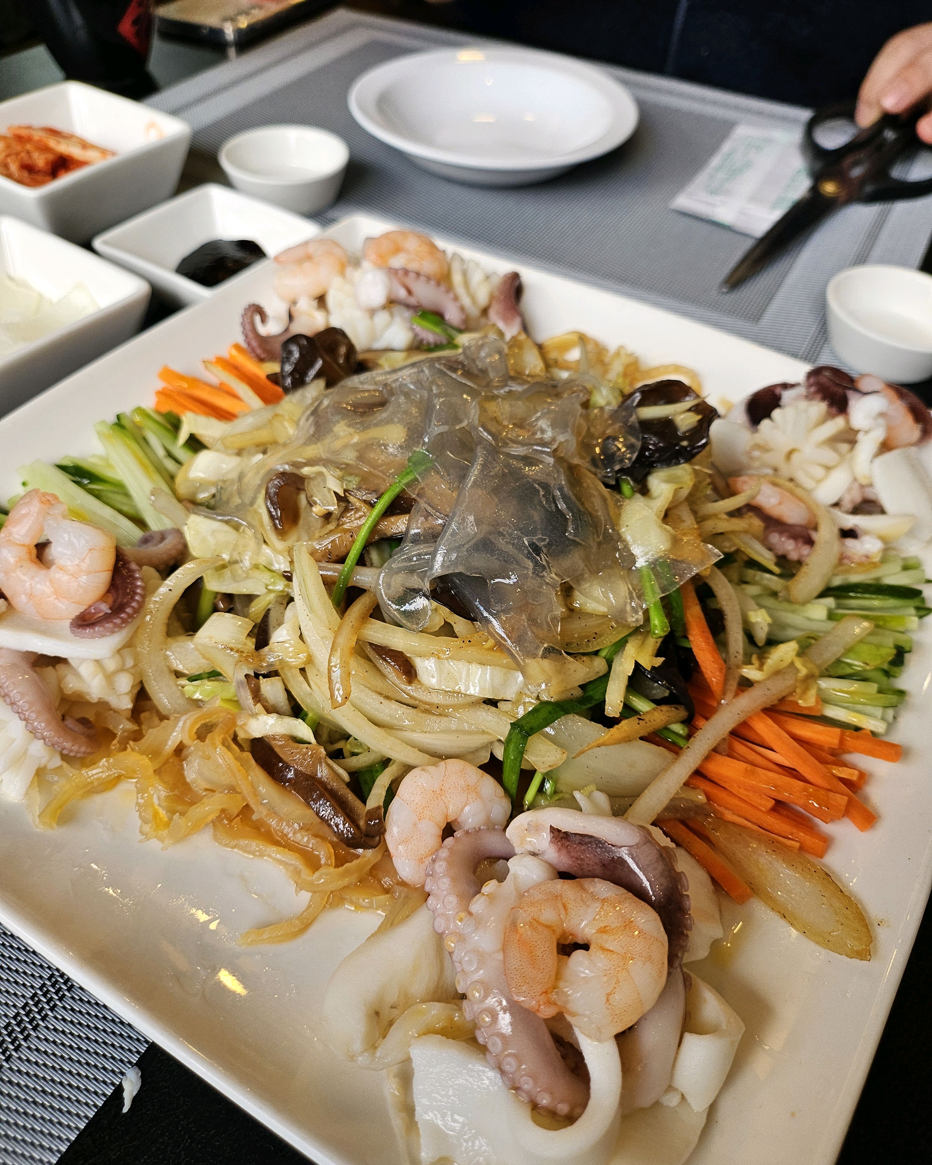 꿔바로우 기본 주문 나머지는 누릉지탕이랑 양장피 - 인천 맛집 대연