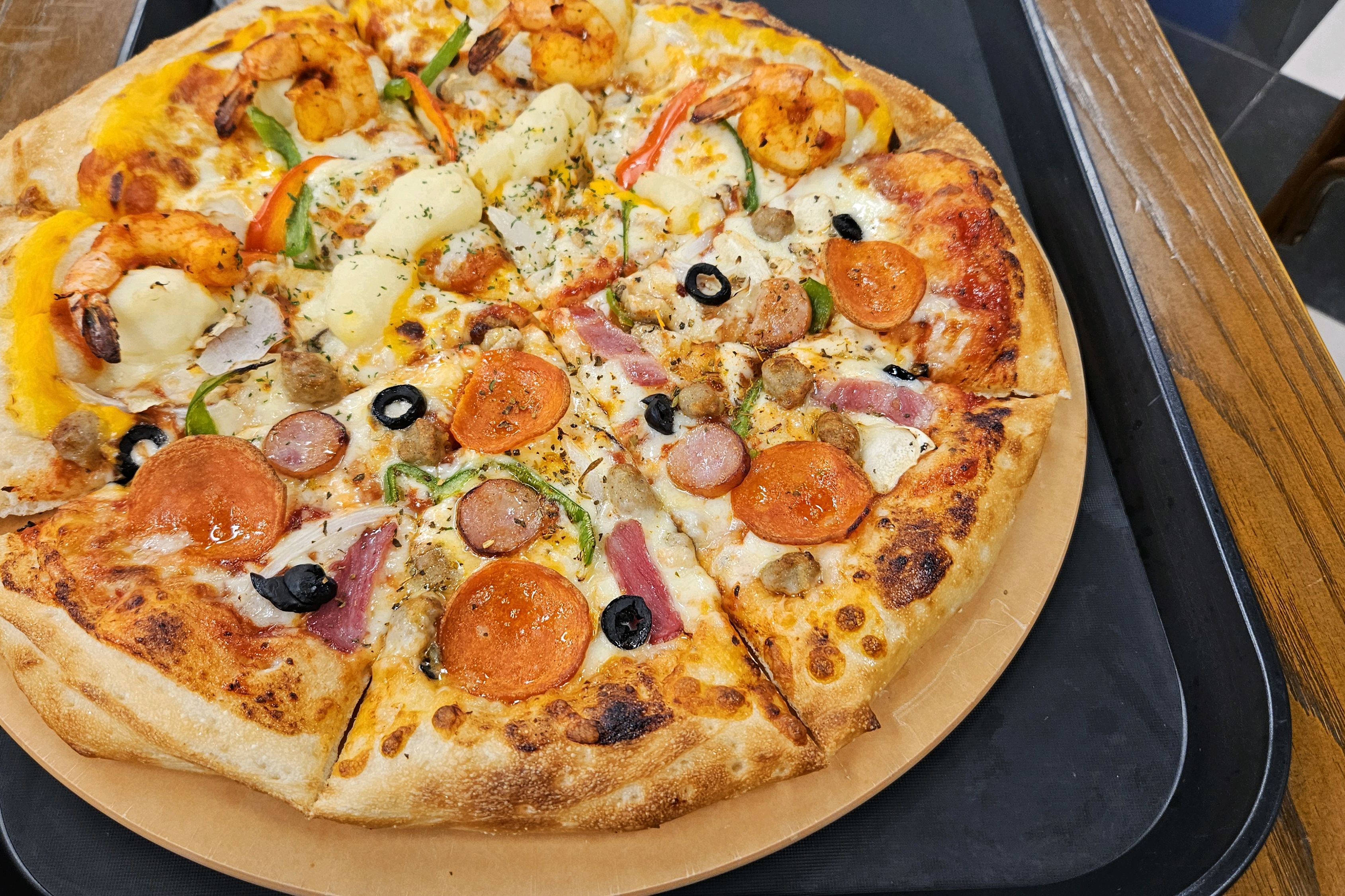 하프앤하프 - 산본역 맛집 피자몰 뉴코아산본점