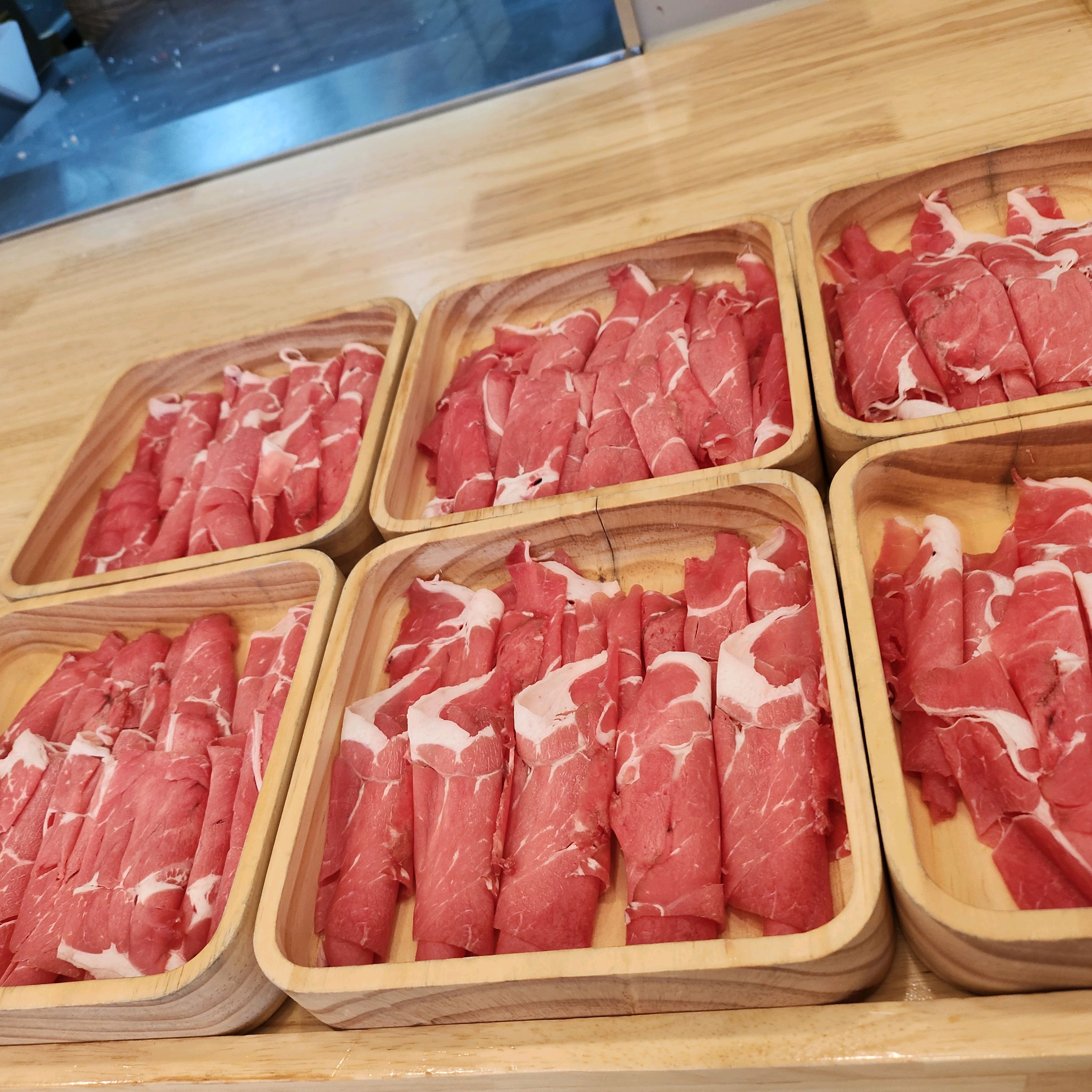 고기가 부르럽고 야채가 싱싱해요 - 인천 가정동 맛집 샤브올데이 인천가정점