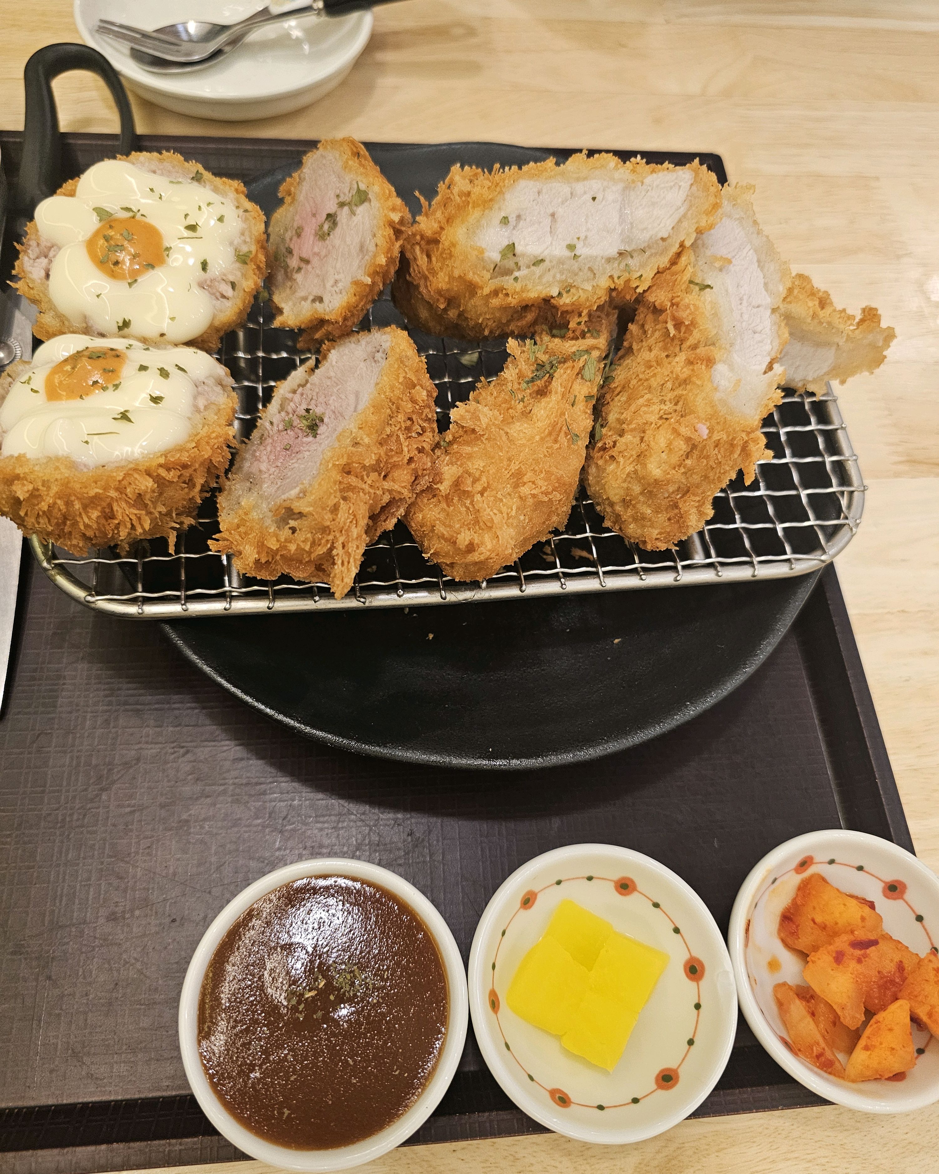 오늘 수요일 방문햇어요 돈가스 촉촉하고 - 불당동 맛집 수제일피돈카츠 신불당점