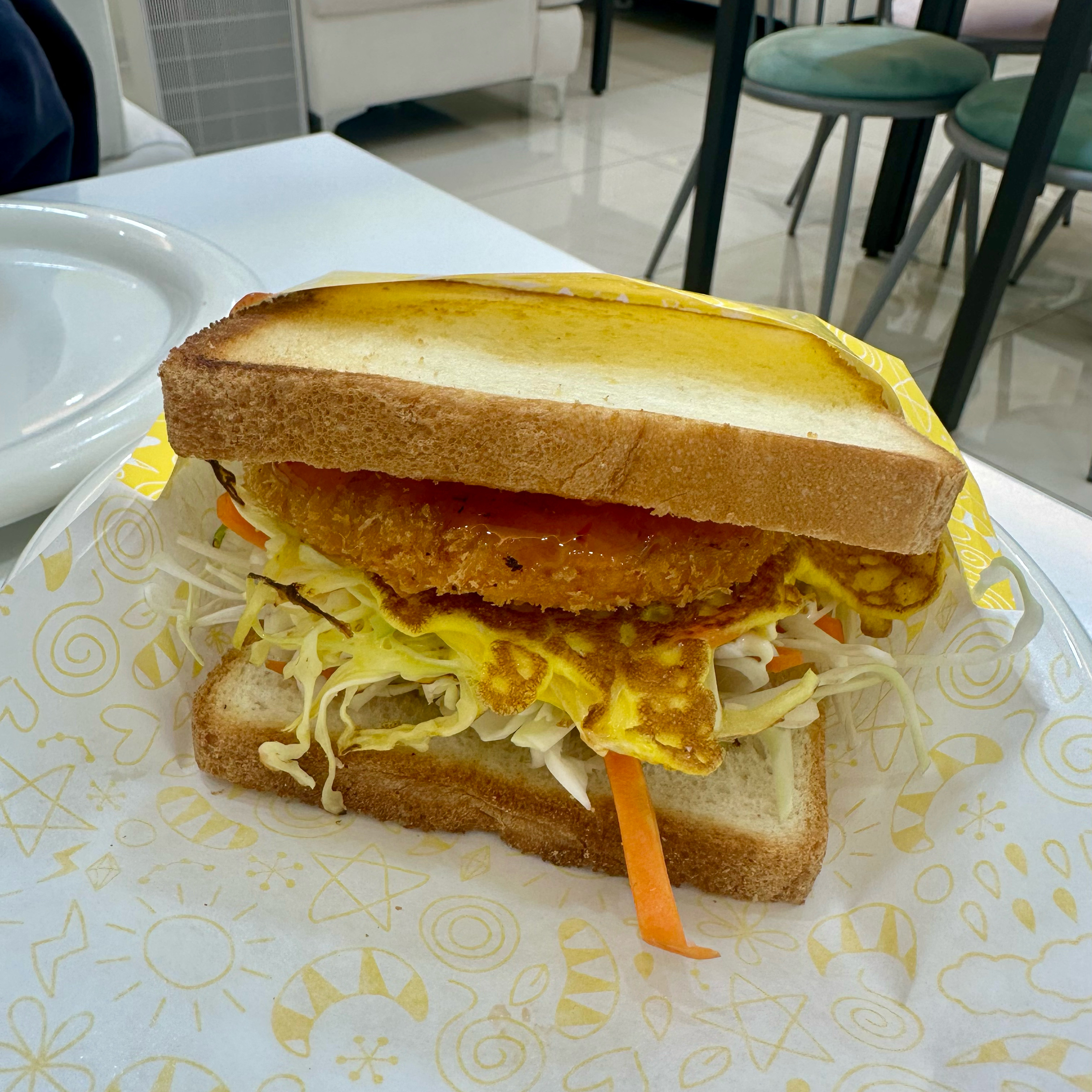 오리역 맛집 토스트카페다람 내돈내산 방문후기