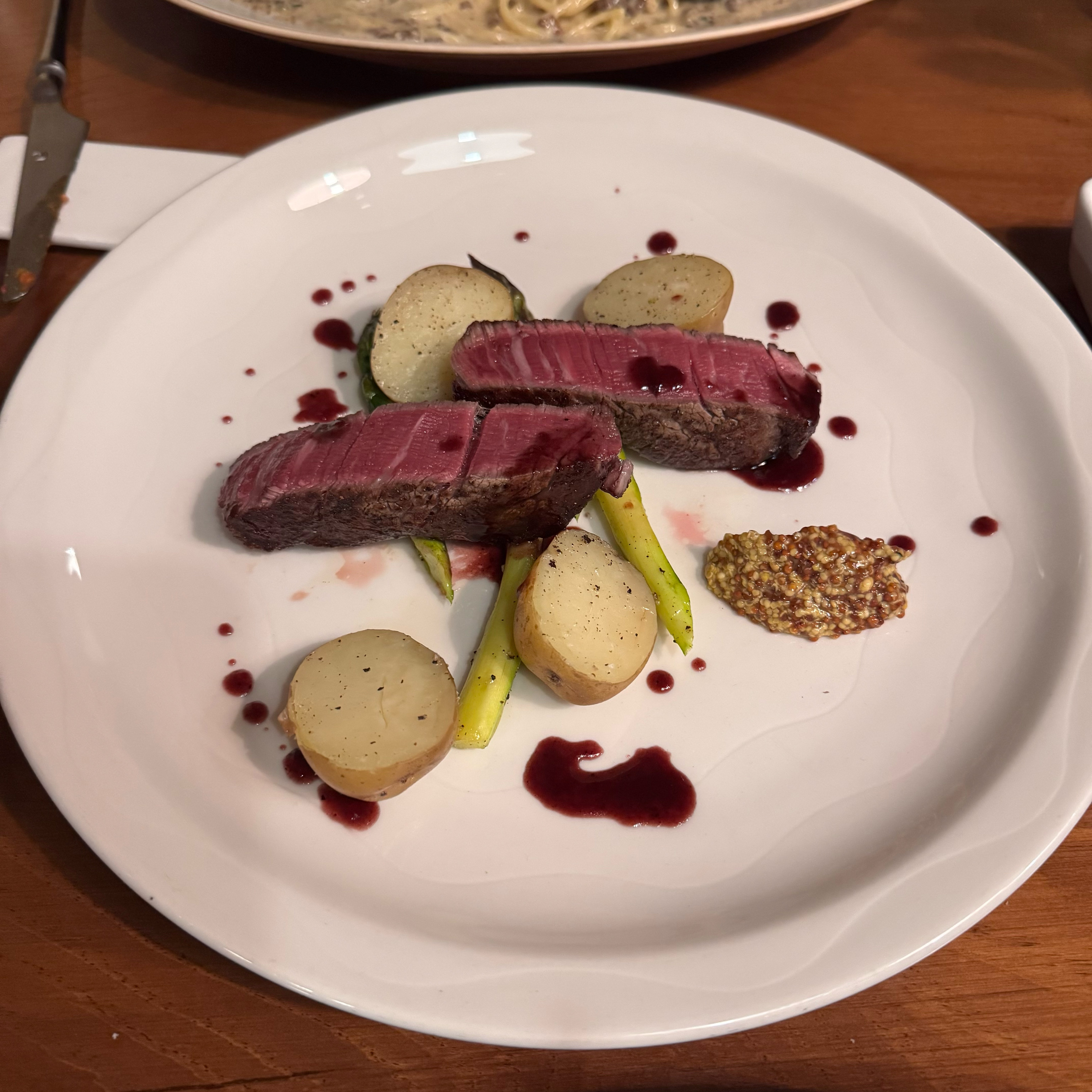 스테이크가 너무 부드러워서 깜놀 파스타집에서 스테이크 - 불당동 맛집 도프