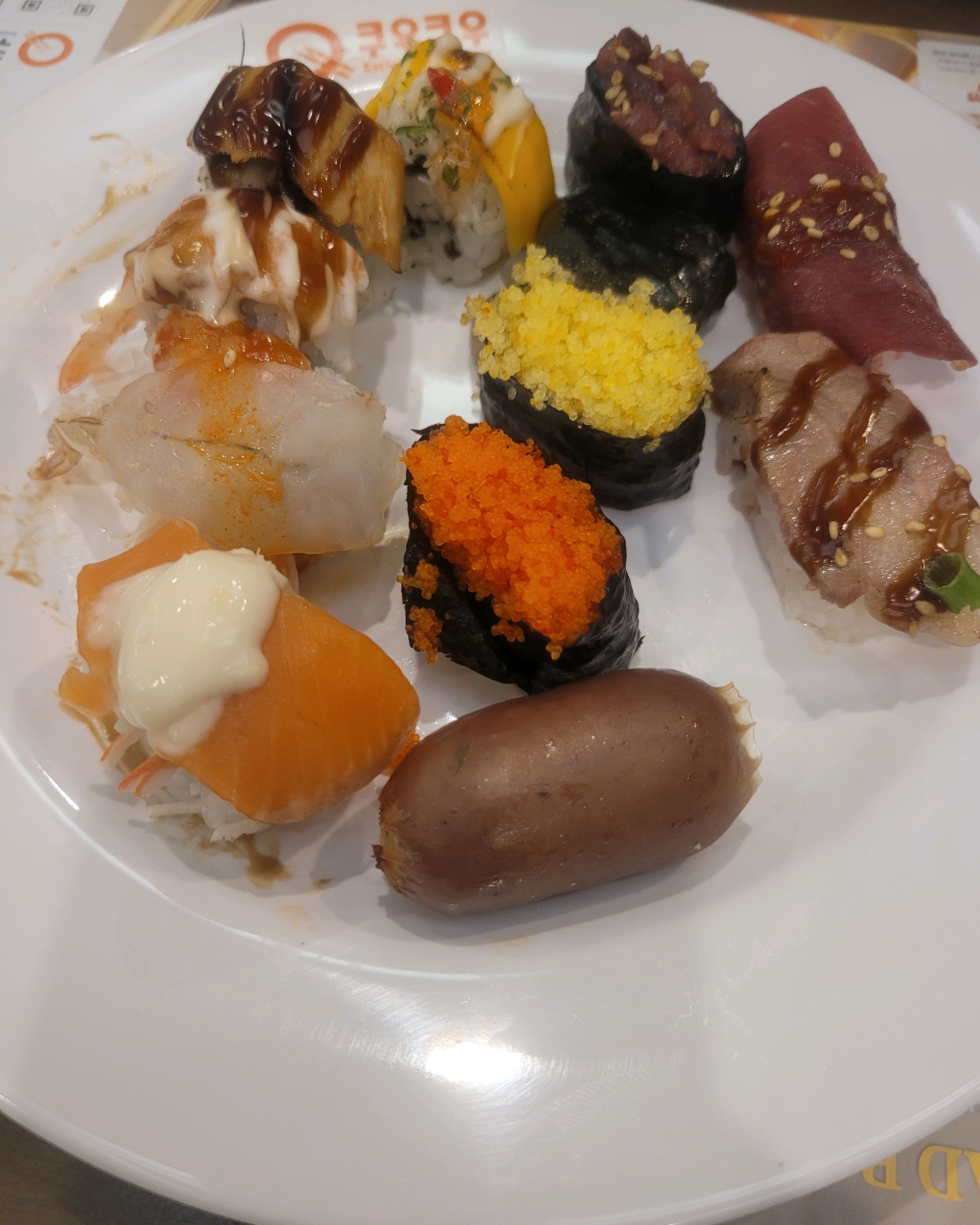 초밥이 먹고 싶어 갔는데...밥이... - 현풍 테크노 맛집 쿠우쿠우 현풍테크노점