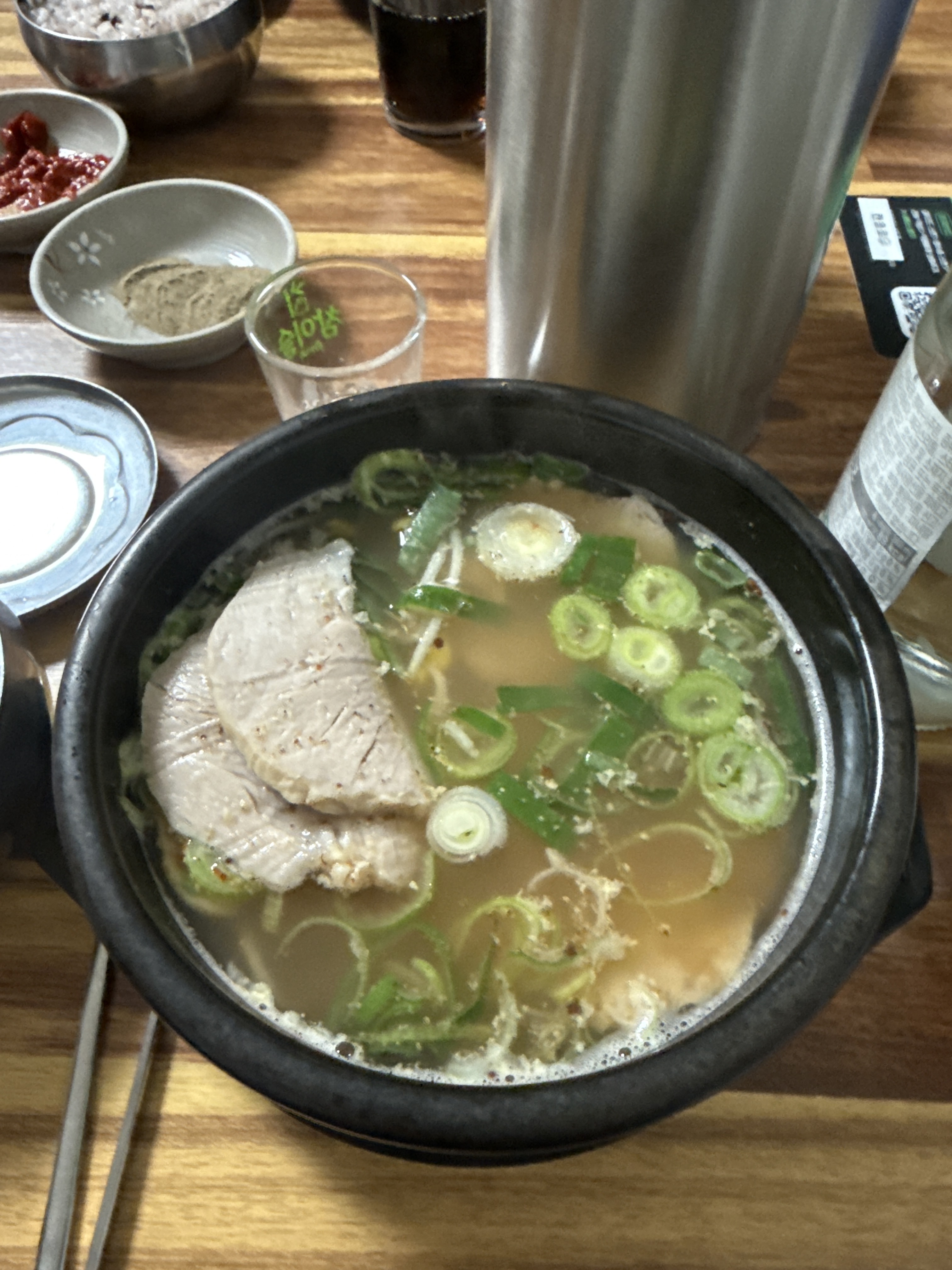너무 맛있어요!! 수육국밥 뜨끈하고 든든하네여 다음에 또 올게요!! #천호동국밥 #천호동맛