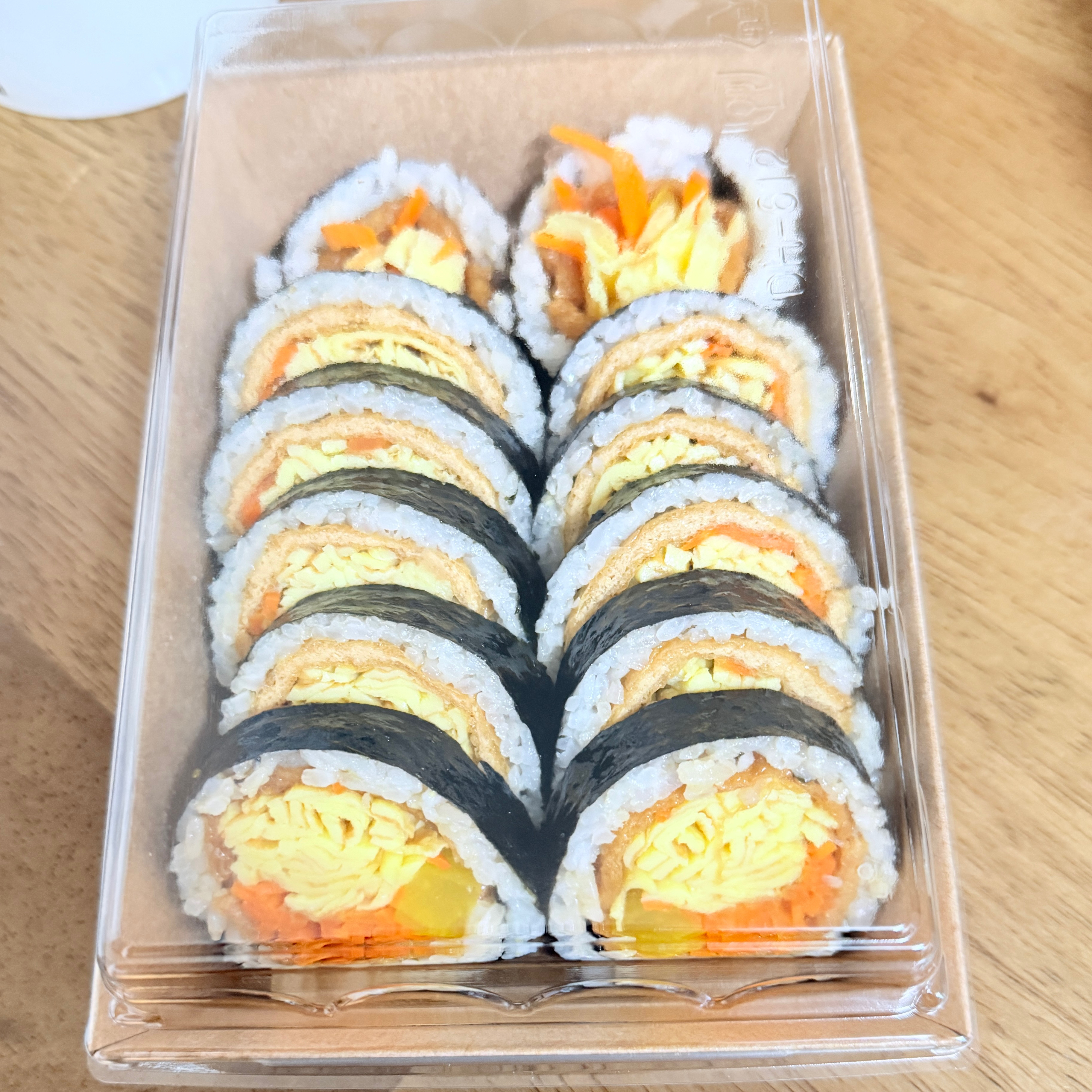 김밥 자체도 맛있고 키오스크 주문할 때 구성 재료 선택할 수 있는 부분이 너무 좋아요😍 - 불당동 맛집 후하게김밥