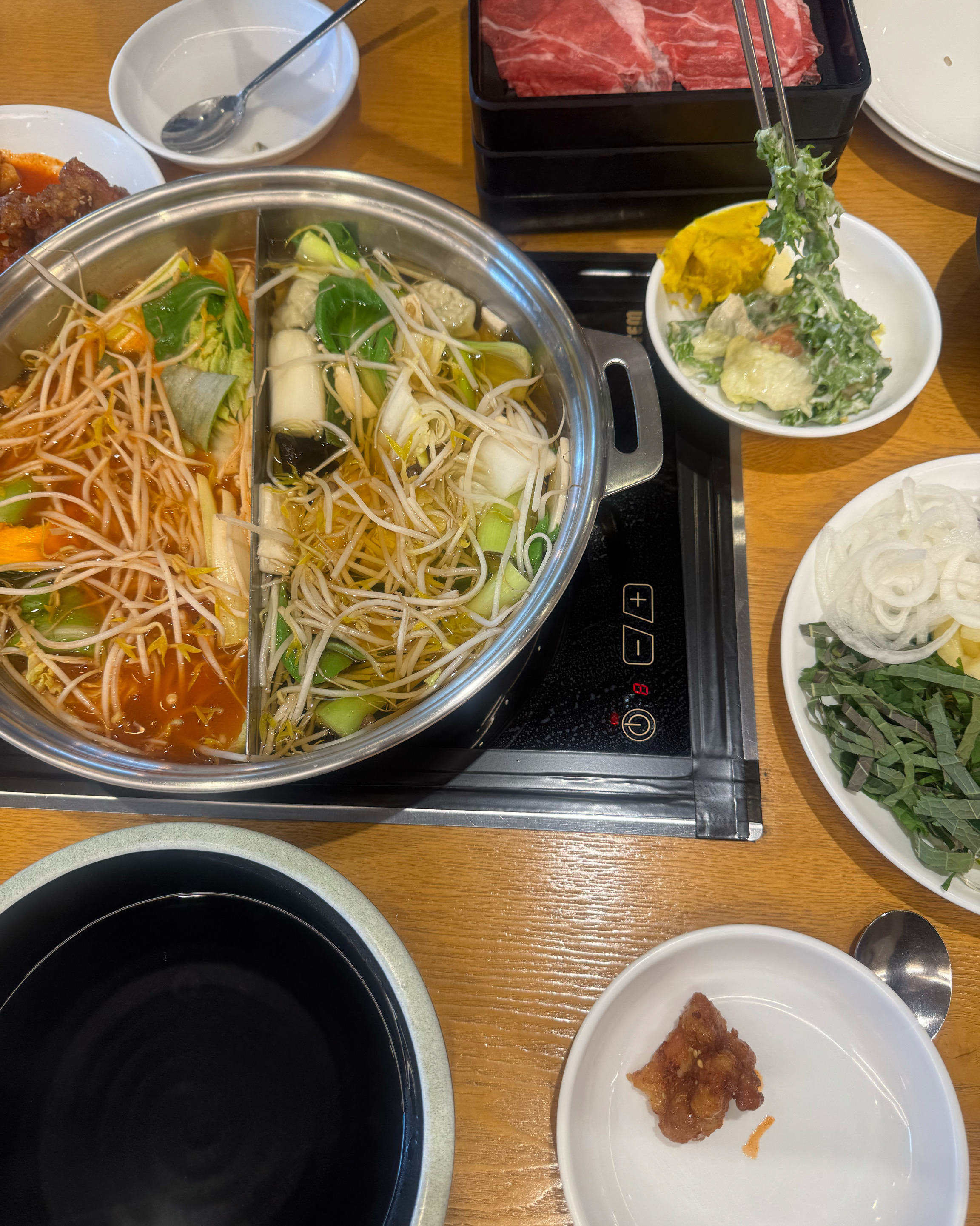점심 회식으로 방문했는데 너무 맛있게 잘 먹었어요 ㅎㅎ - 향남 맛집 샤브20 향남점