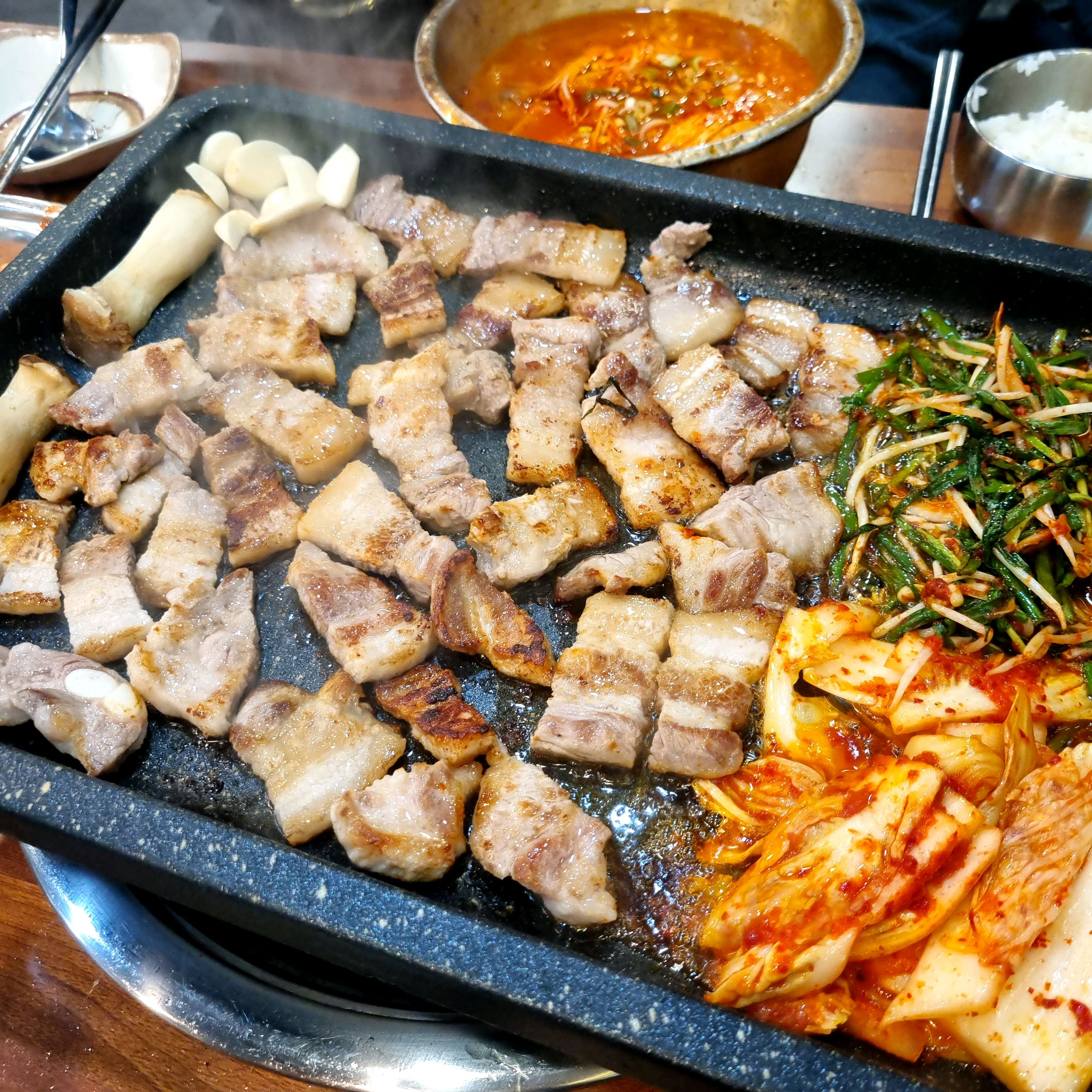서현역 맛집 부추삼겹살 서현점 내돈내산 방문리뷰