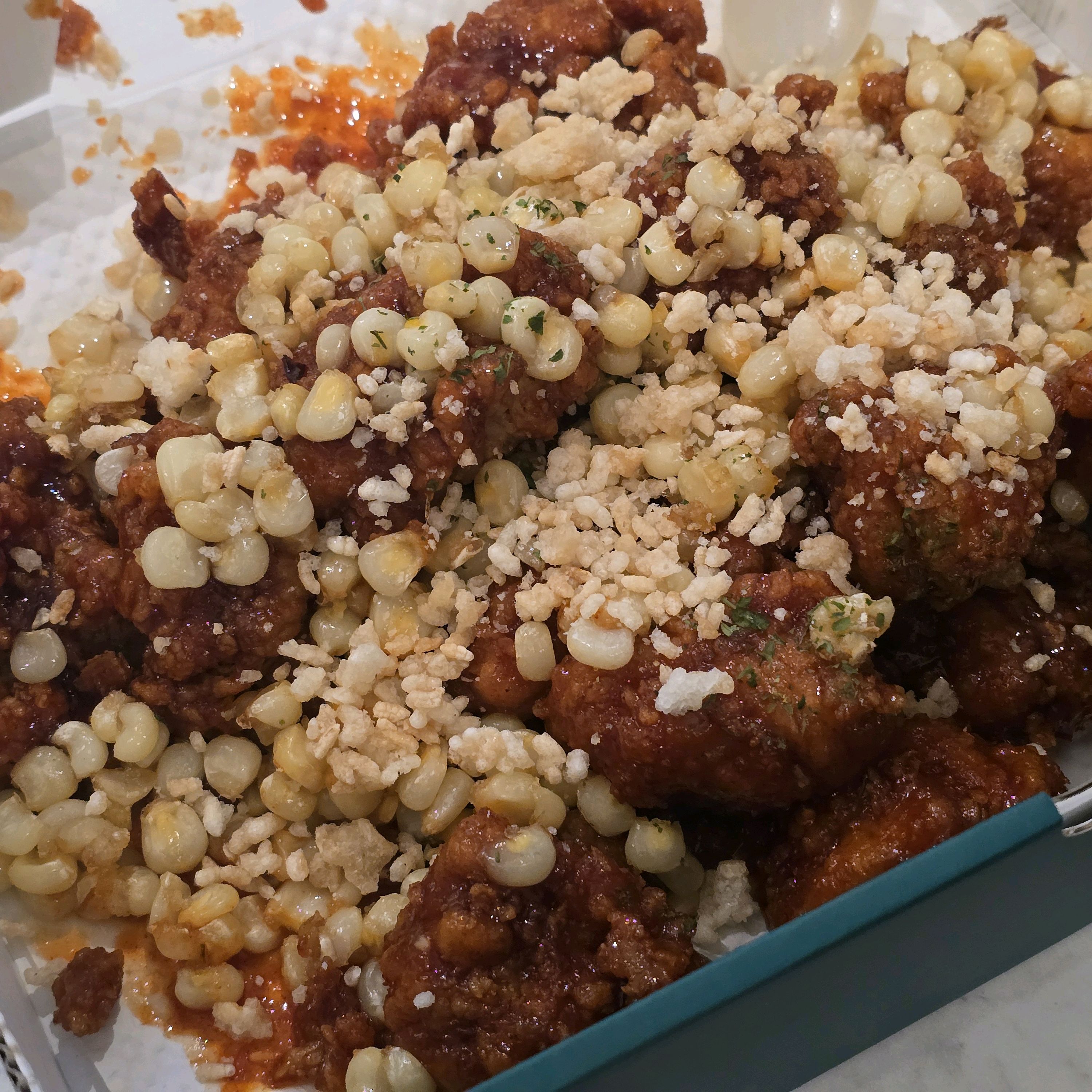 여행와서 숙소에서 맥주와 먹었는데 너무 맛있어요! - 경포대 맛집 강릉닭강정