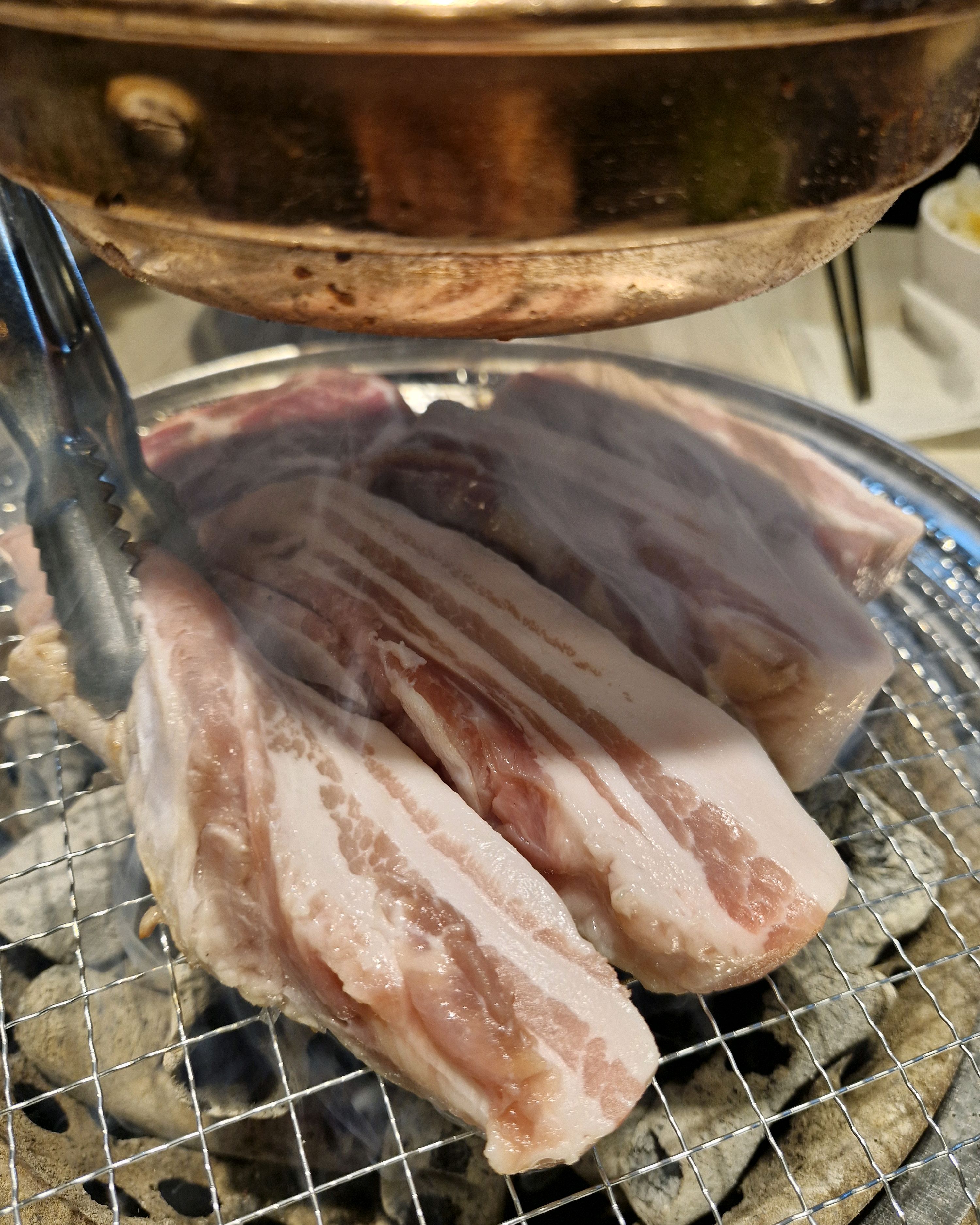아이들이 고기 노래를 불러 방문 - 가정역 맛집 명륜진사갈비 인천가정점