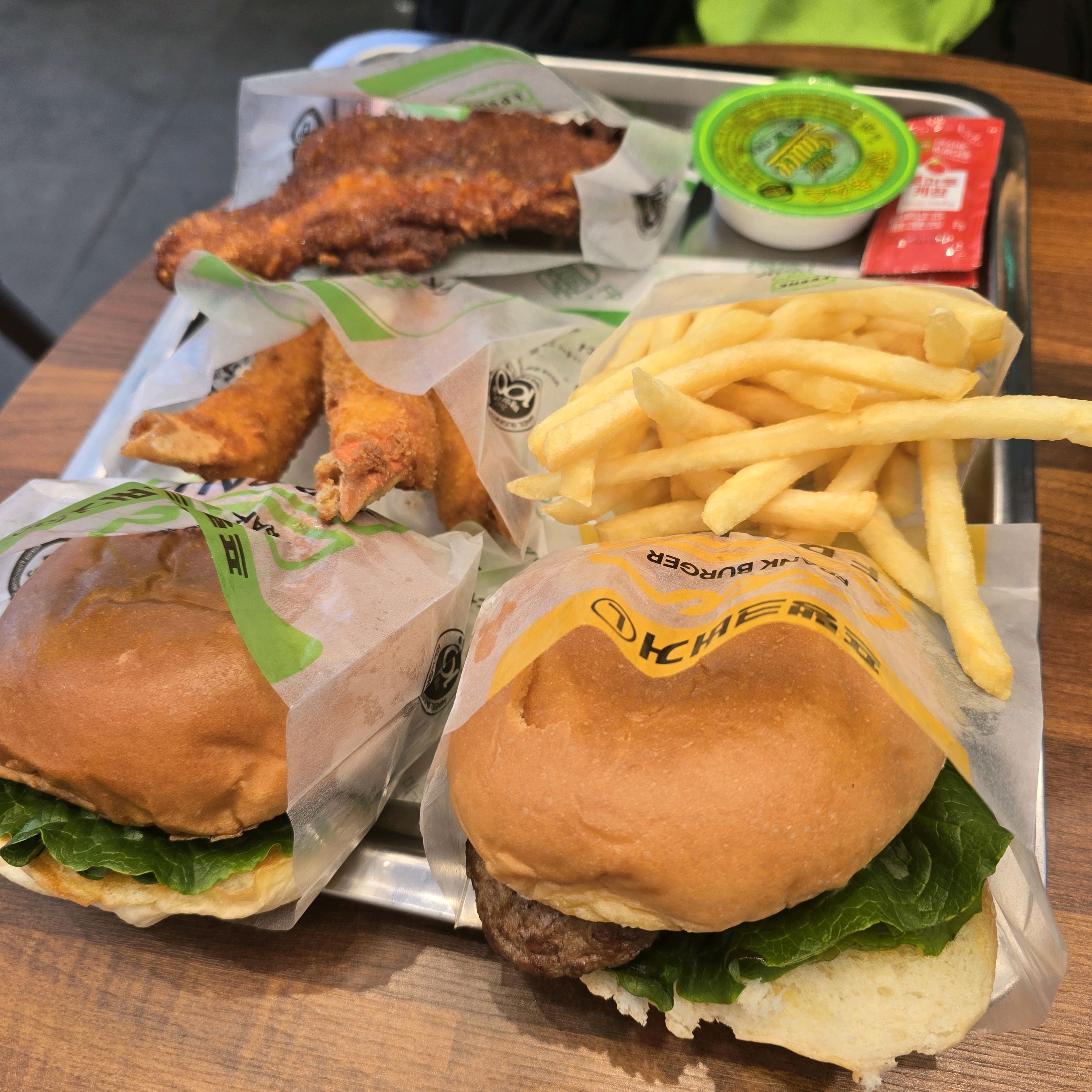 오리역 맛집 프랭크버거 분당오리역점 내돈내산 방문후기