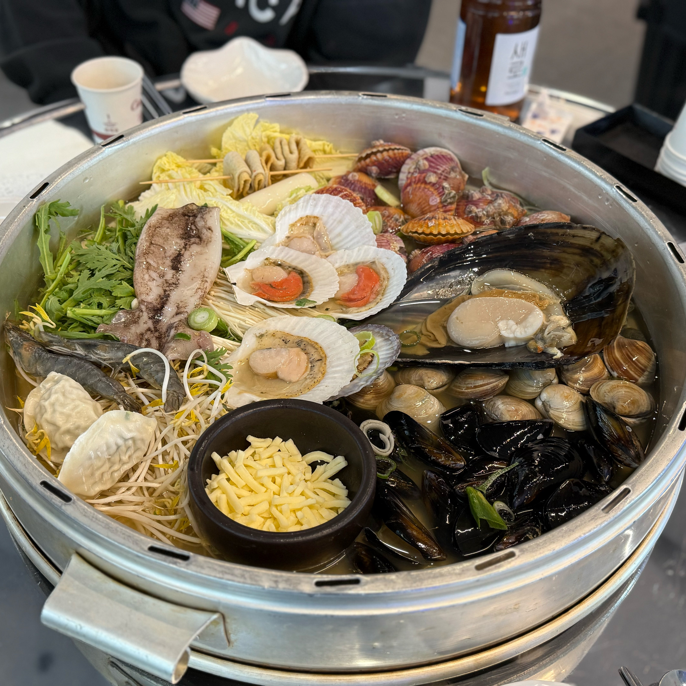 카리스마 사장님 넘 멋있어요 - 불당동 맛집 갯벌의조개 천안불당점
