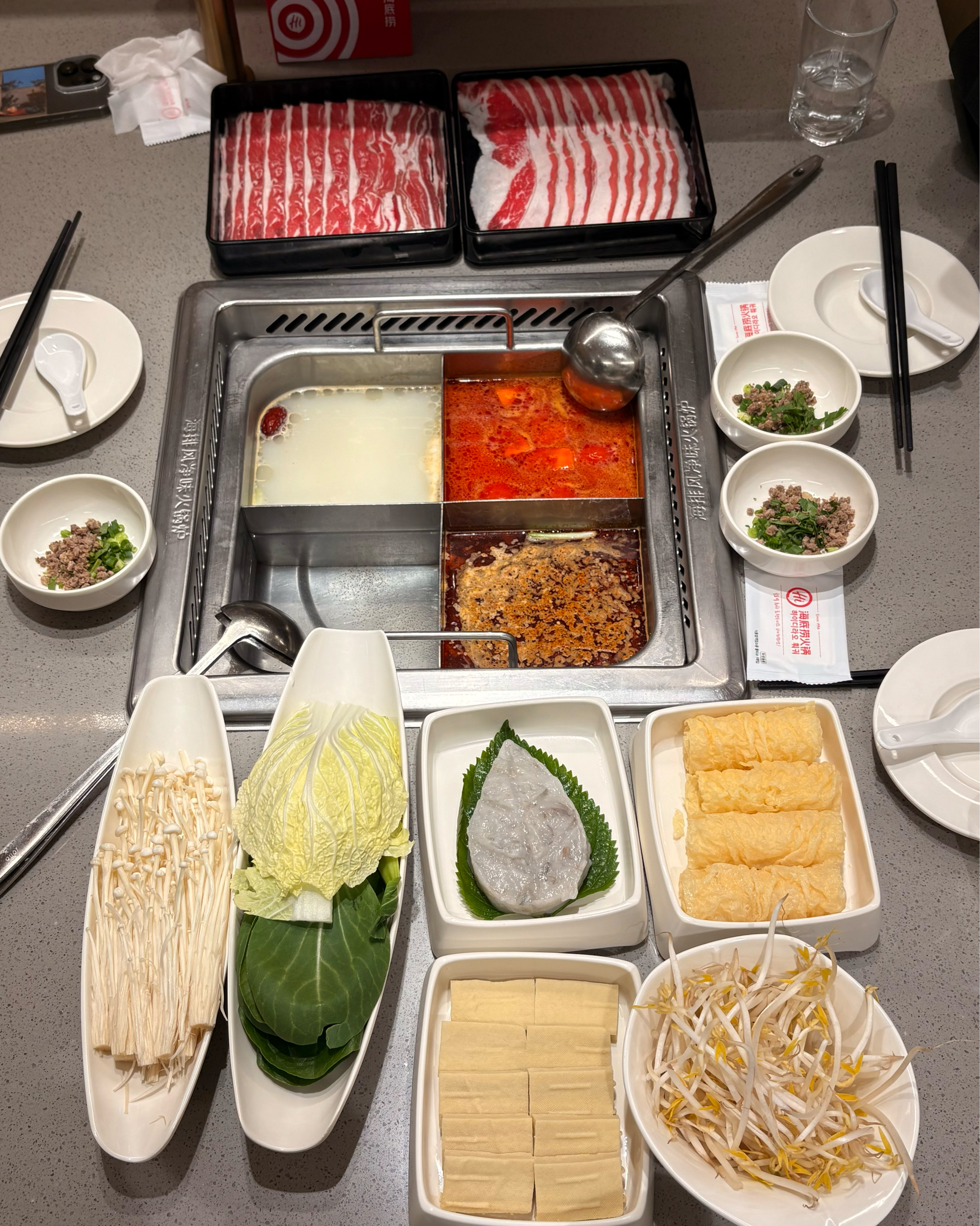 첫 하이디라오 방문! - 명동 맛집 하이디라오 명동점