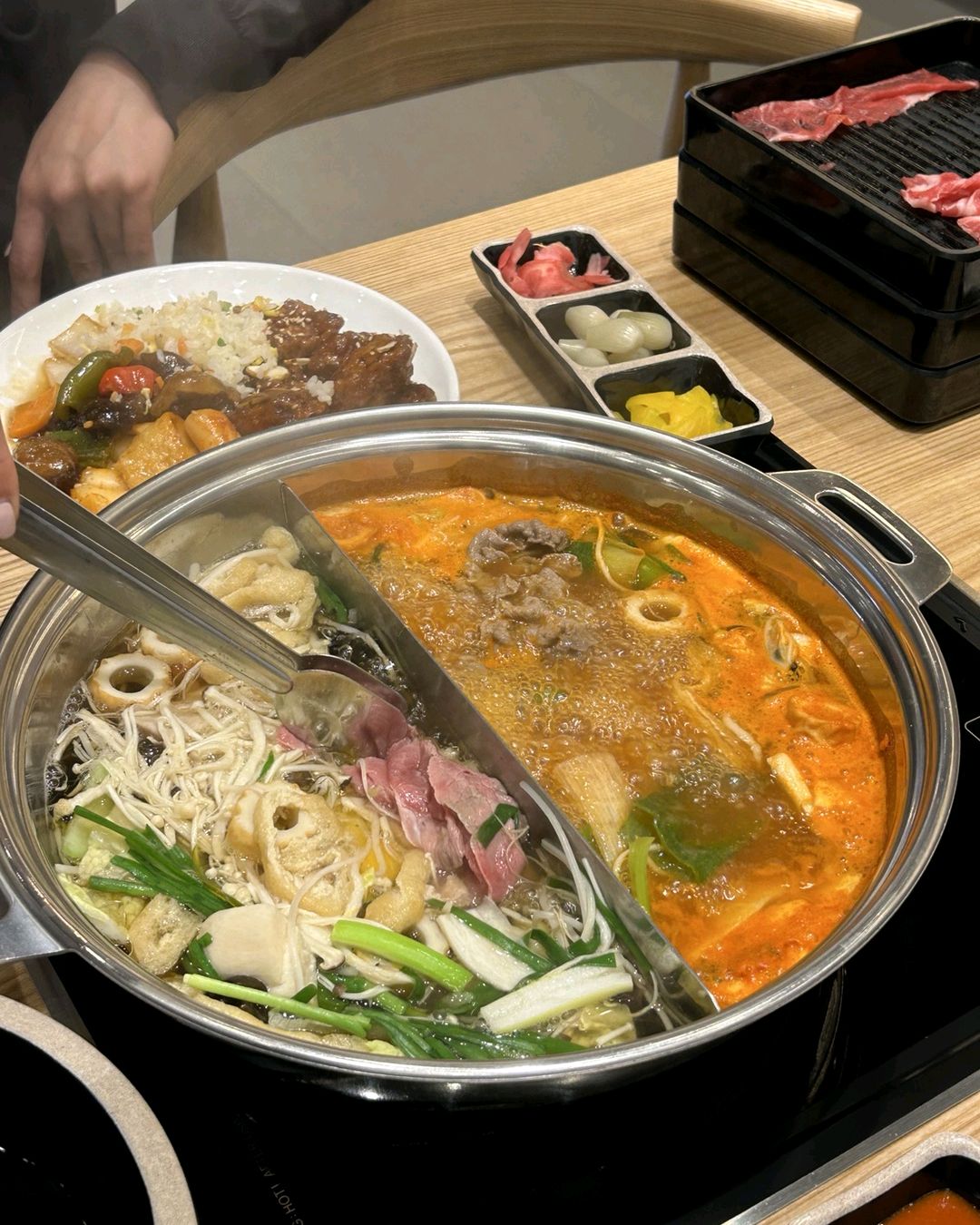 재료가 신선하고 너무 쾌적해서 좋았어요 - 대구 동구 맛집 샤브20 대구동구점