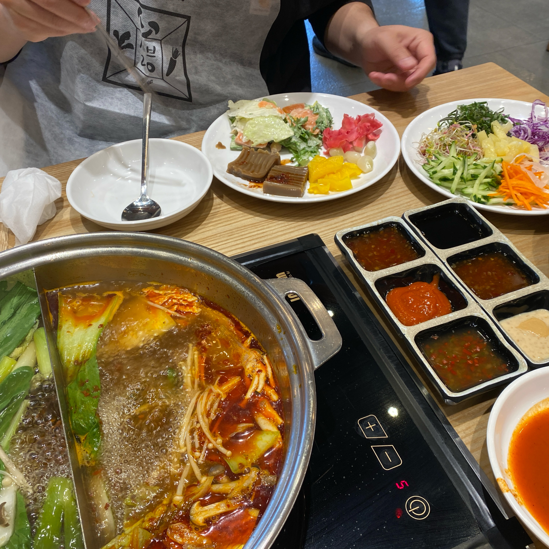 육수변경 요금을 제대로 표기해주시면 좋겠습니다. - 노원역 맛집 샤브20 노원 상계점