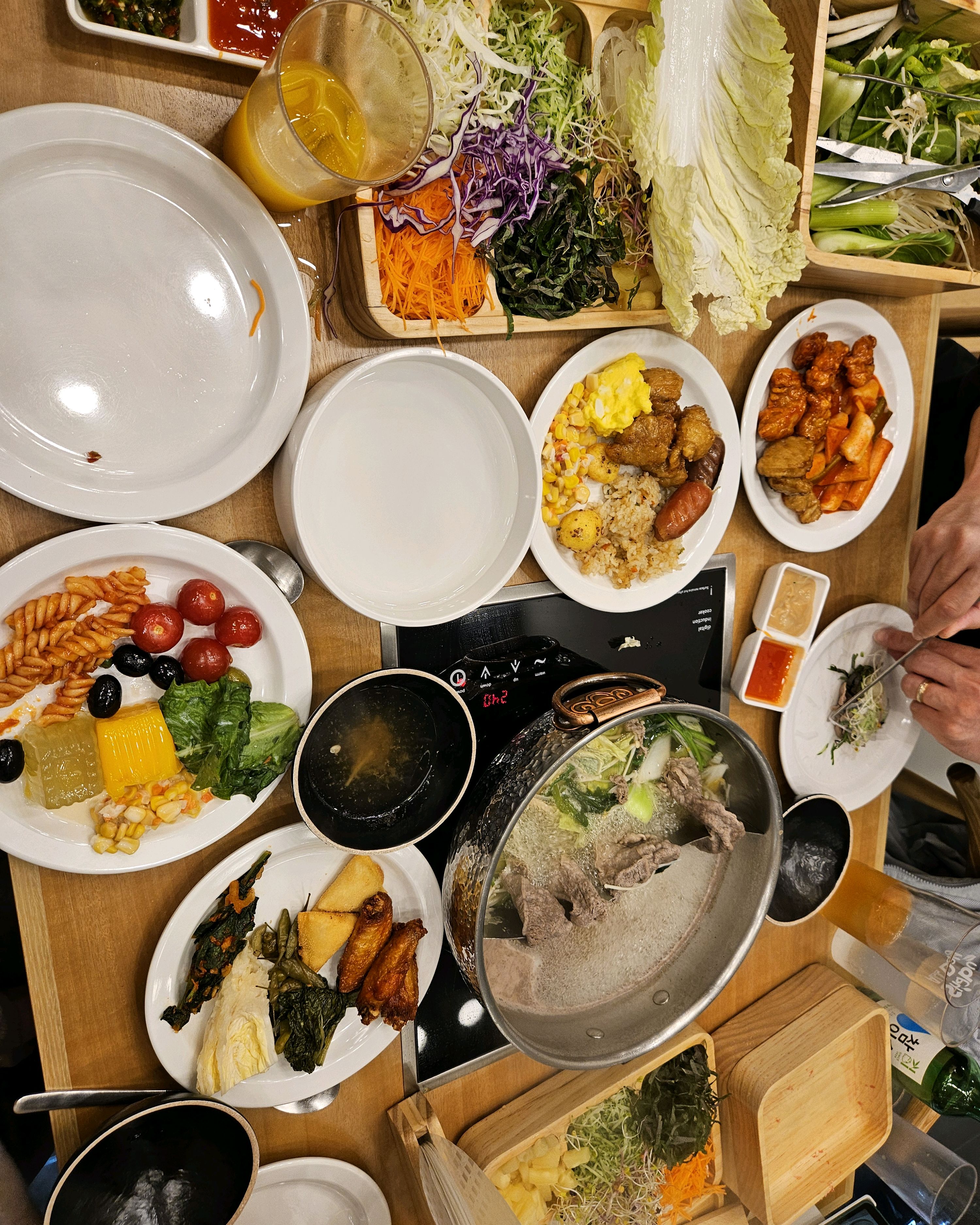 비싼만큼 다양 - 대구 맛집 샤브올데이 대구상인점
