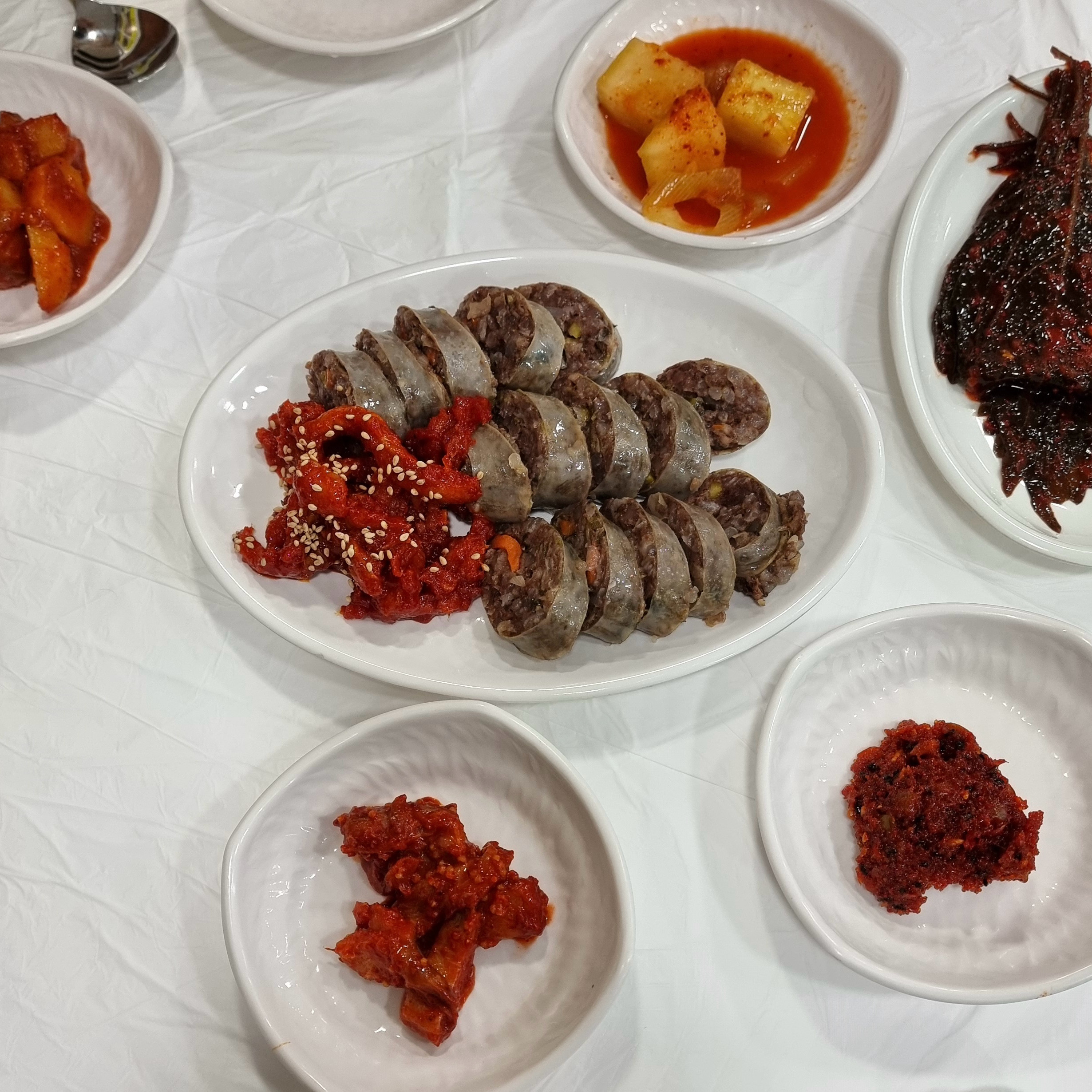 아바이순대1, 명태회냉면1 이렇게 먹었습니다 :) - 아바이마을 맛집 아바이마을고원