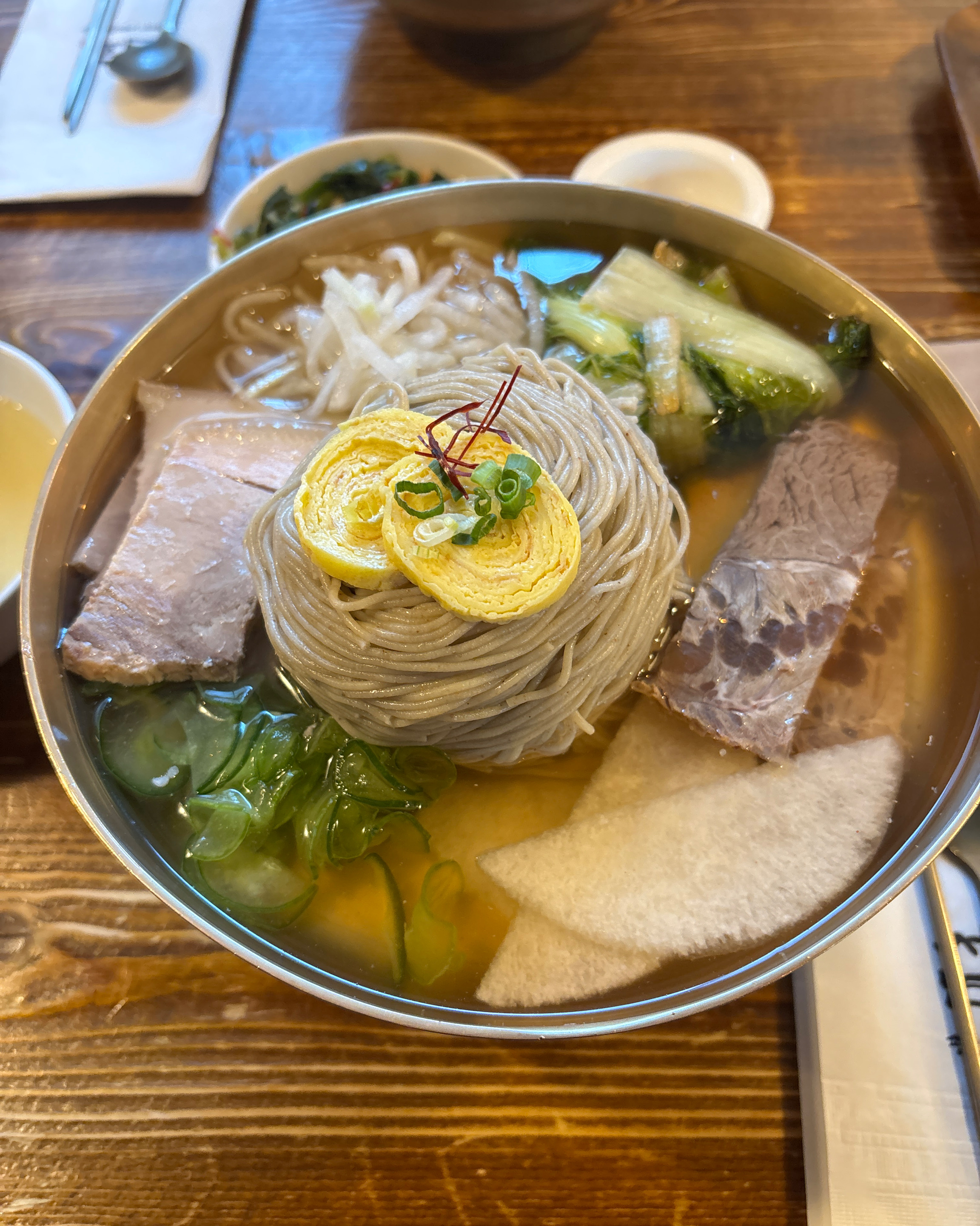 평냉 초보라 인생 2번째 먹는 평냉인데 맛있었어요! 일반 평냉 / 맛박이 평냉 / 만두 이
