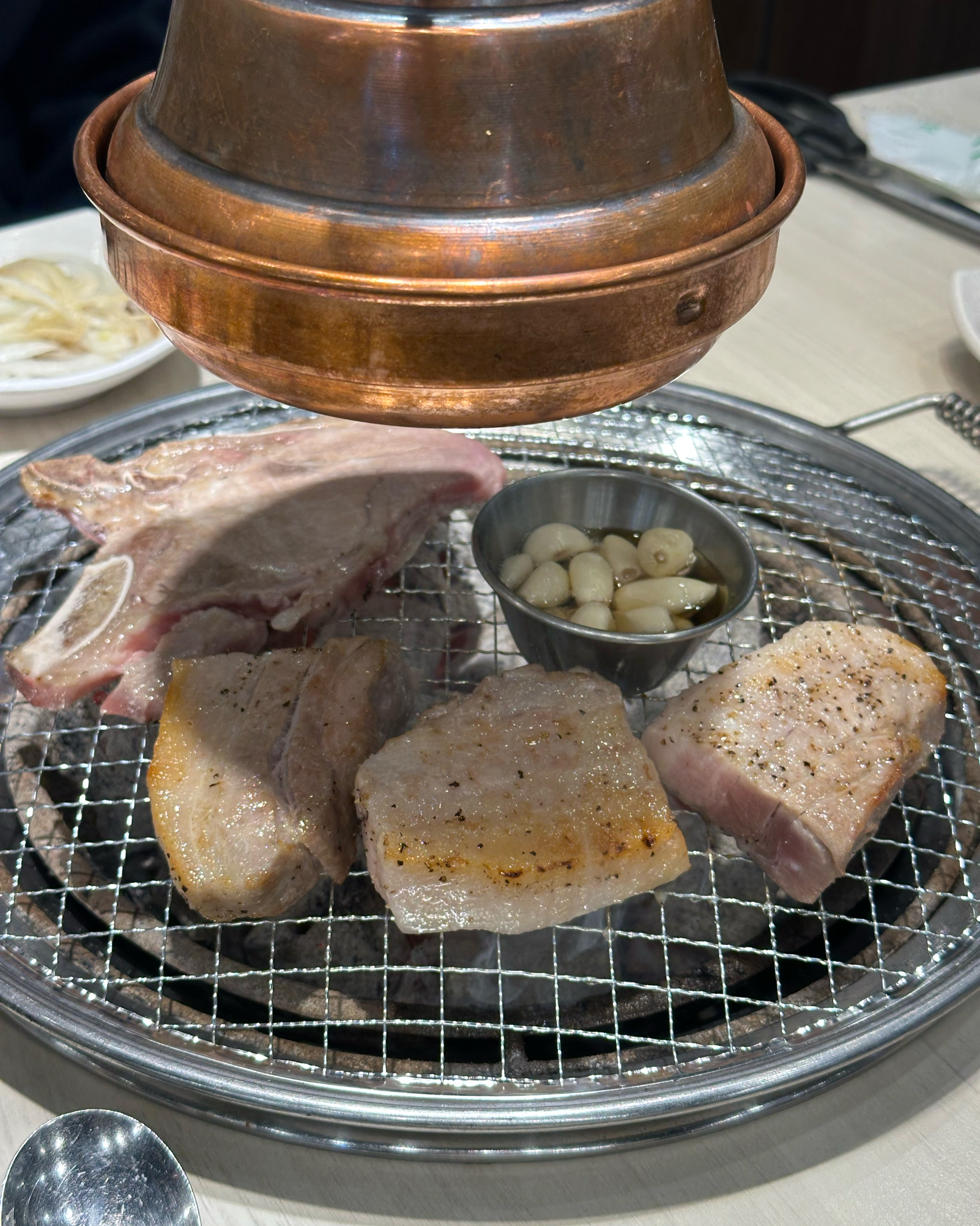고기 구성도 너무 좋고 질도 좋아서 너무 맛있었어요!!💗 계란찜도 맛있고 피치트리 하이볼도