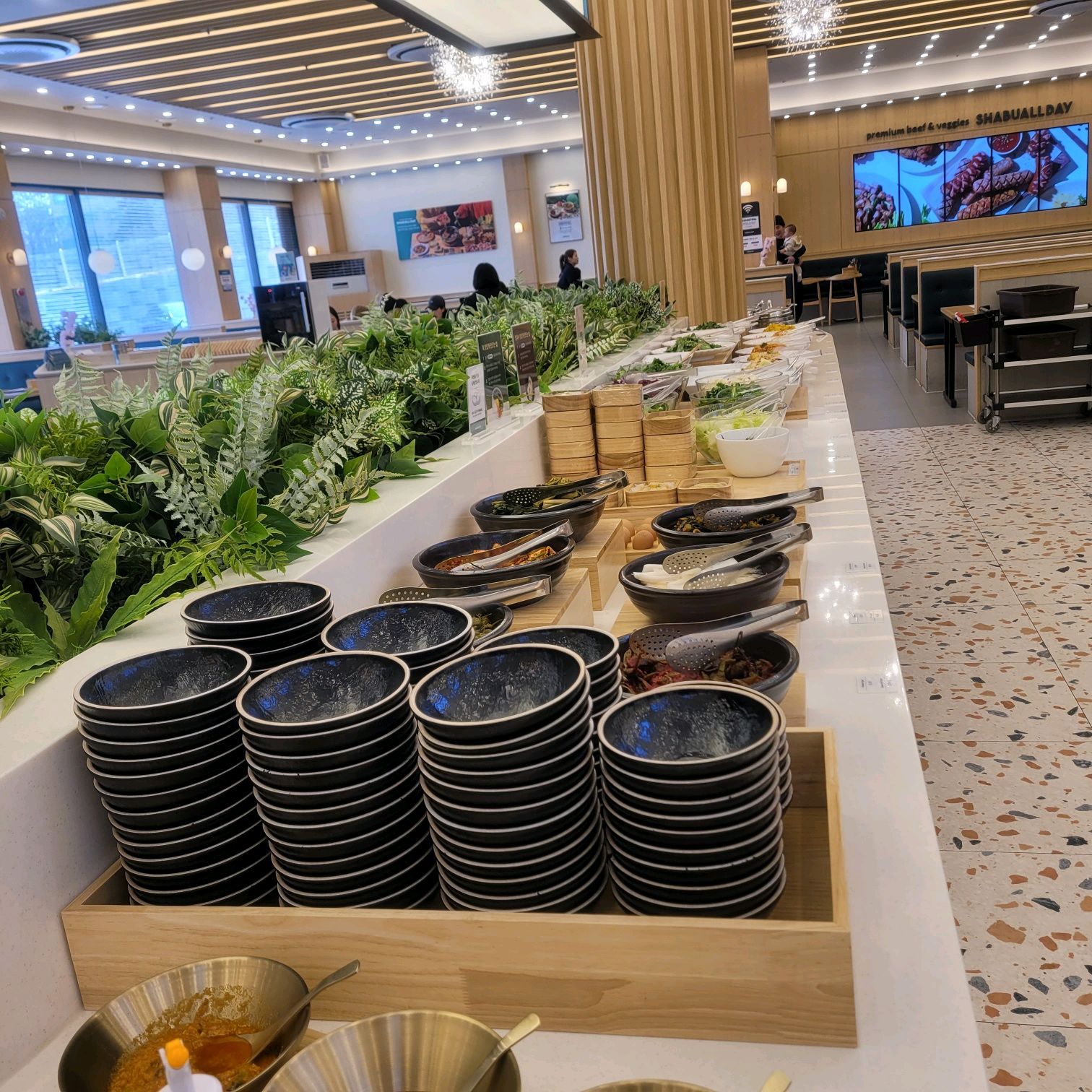 깔끔하고 종류도 다양해서 좋아요 - 오산 갈곶동 맛집 샤브올데이 오산갈곶점