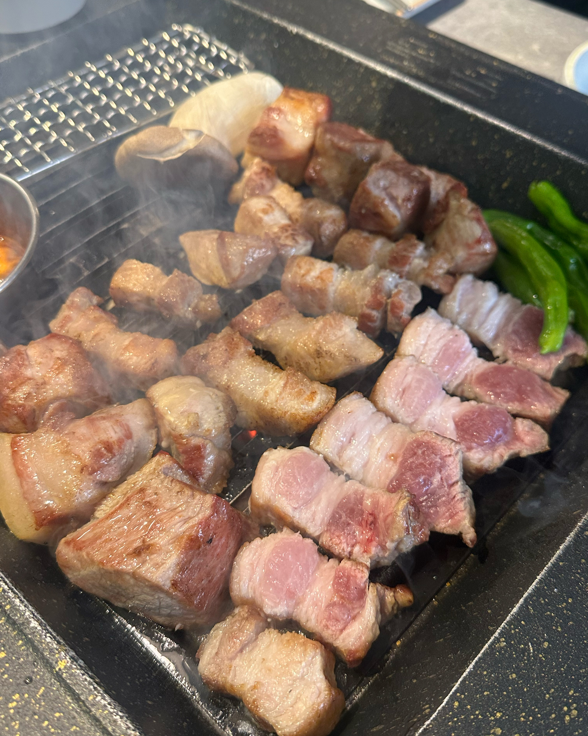 목돈 고기 역시 맛있어욤!! - 용인 맛집 목돈72 용인기흥구청점