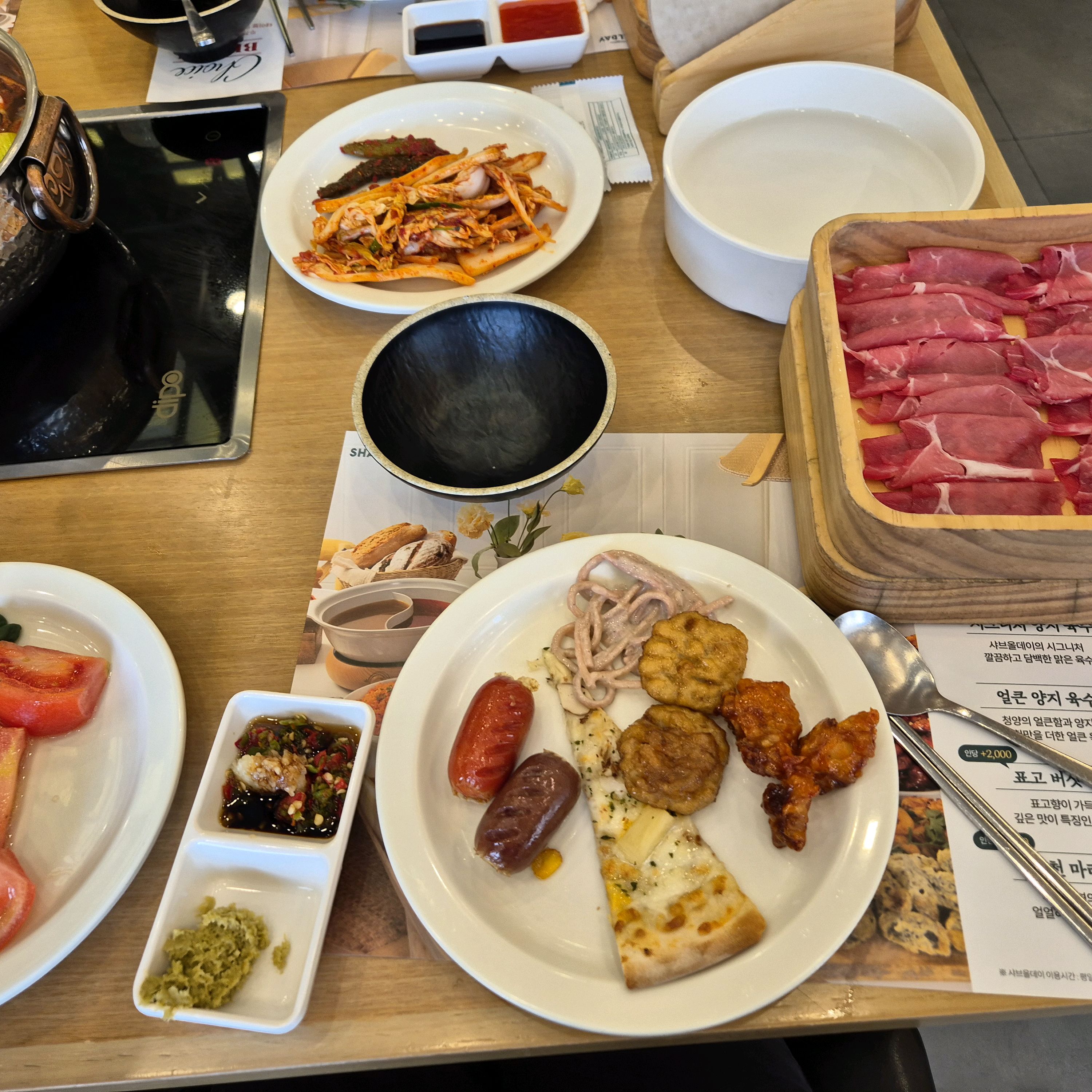 일주일에 한번씩 오는듯 합니다 - 별내 맛집 샤브올데이 별내신도시점