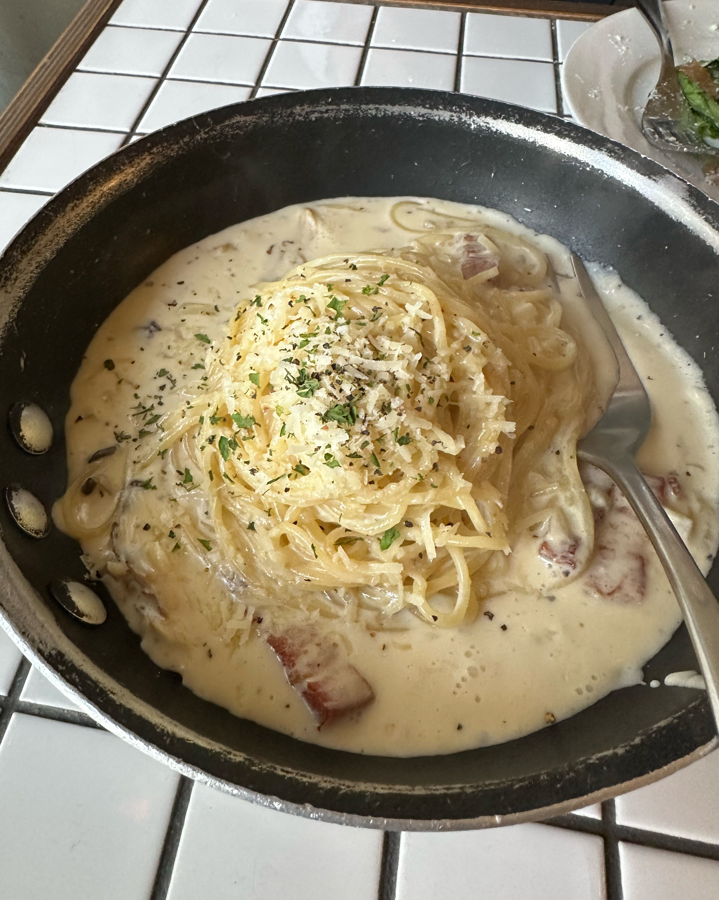 시금치 플랫브레드 맛있어요~ - 천호동 맛집 풀팬