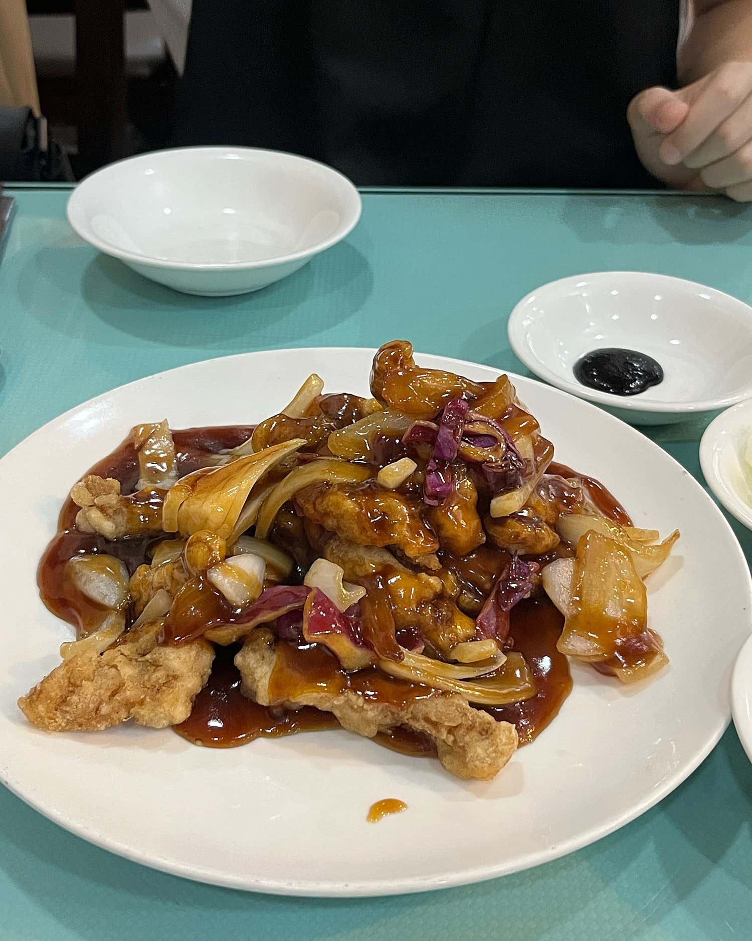 천지궁 부먹 탕수육