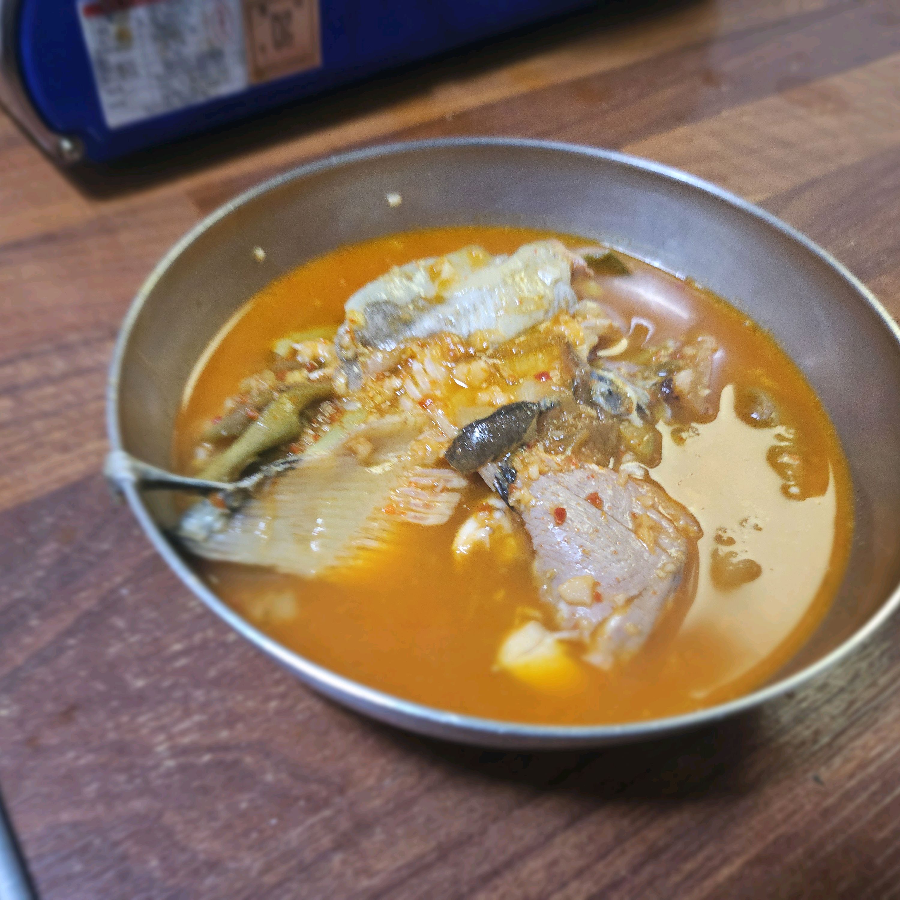 메기매운탕 완성